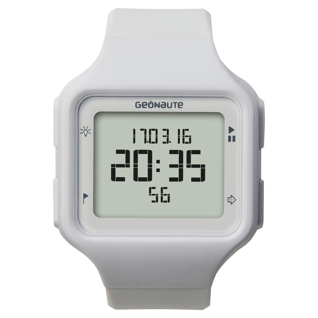 Sportuhr Digital W500+ Swip Timer M Herren weiß