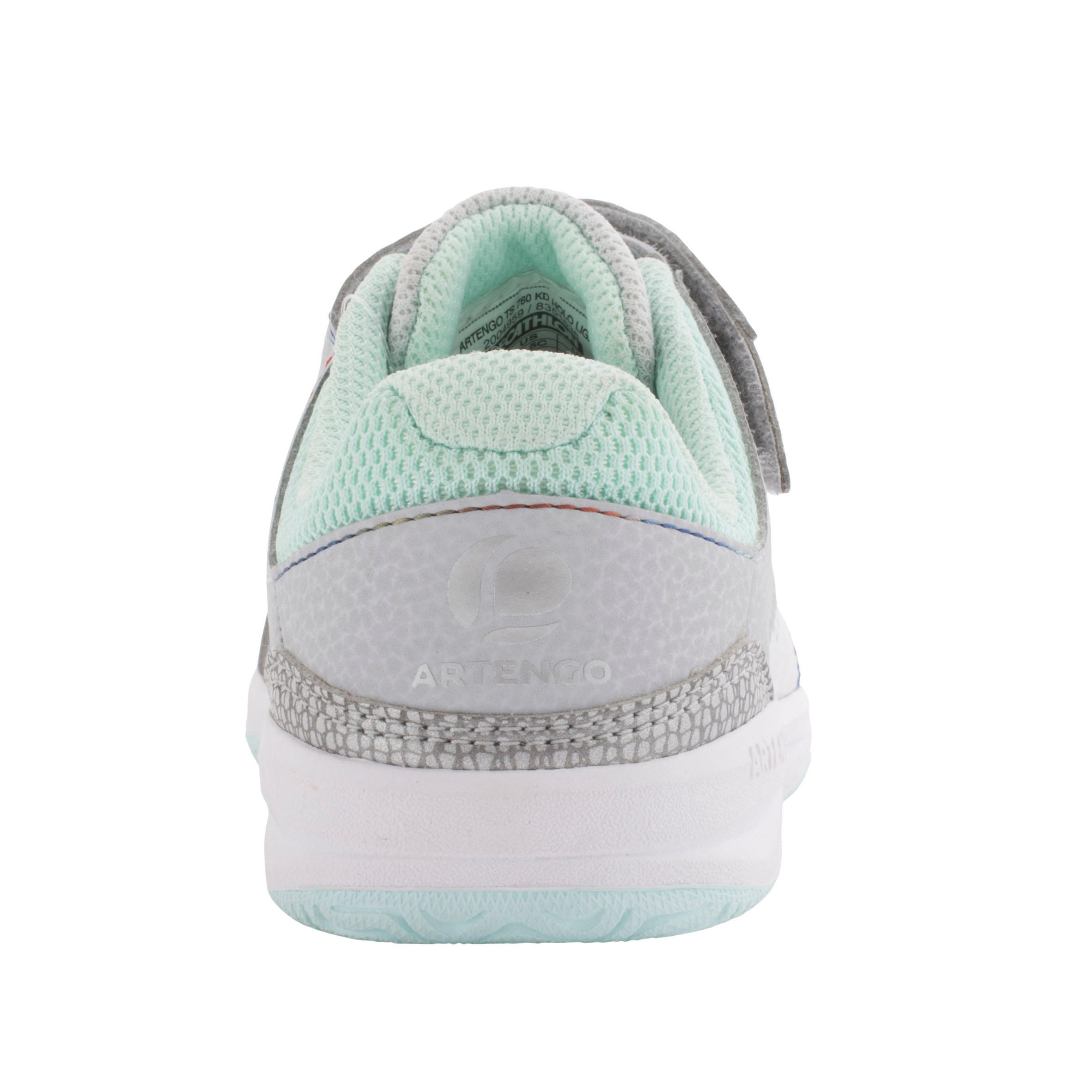 TS760 Kids' Tennis Shoes - Light Grey Mirror 11/17