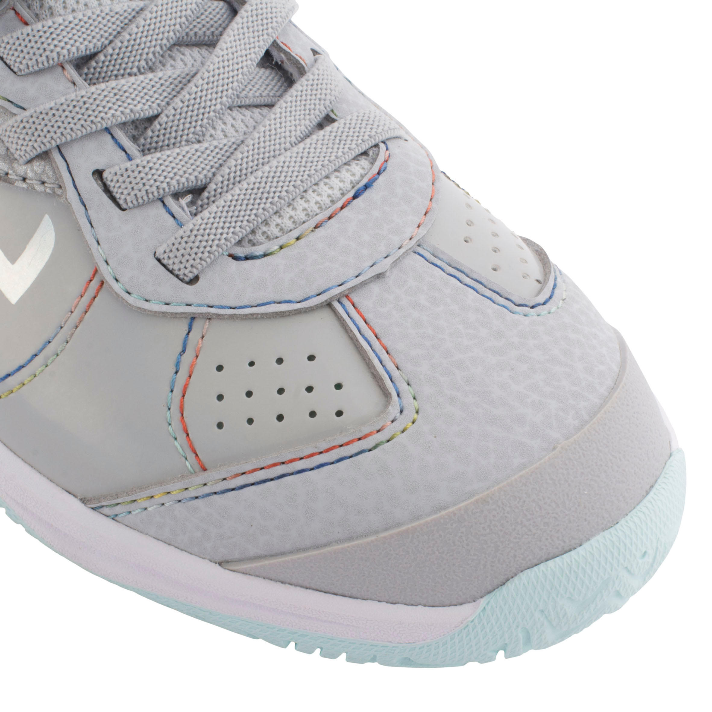 TS760 Kids' Tennis Shoes - Light Grey Mirror 4/17