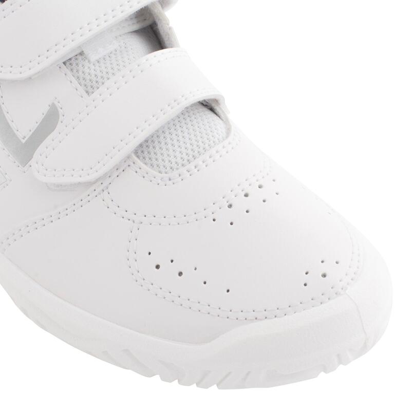 Çocuk Gri Beyaz Cırt Cırtlı Spor Ayakkabı TS 100
