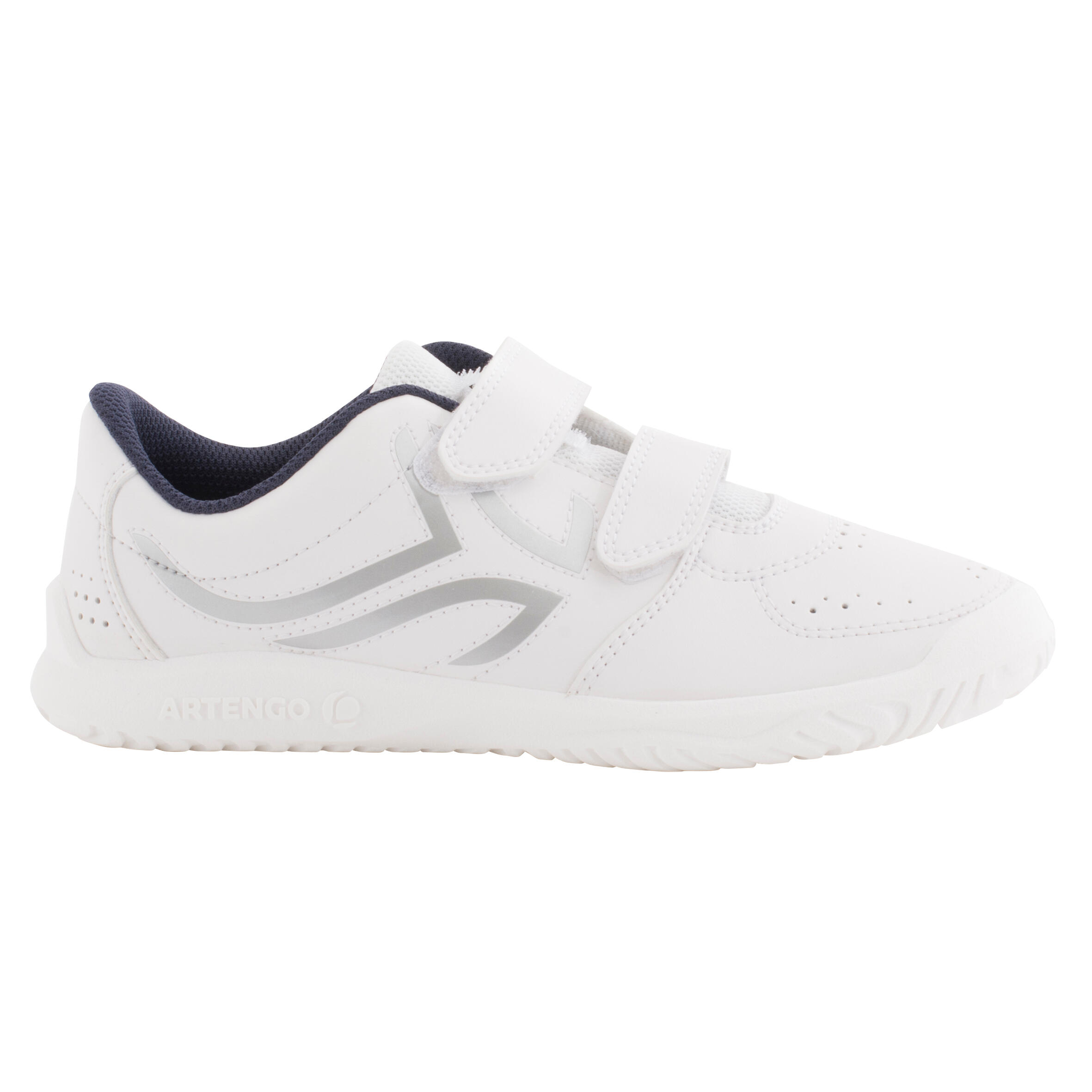 childrens white tennis shoes