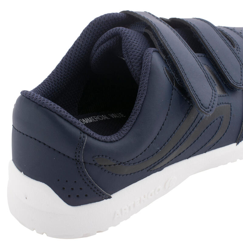 Dětské tenisové boty na suchý zip TS100 modré