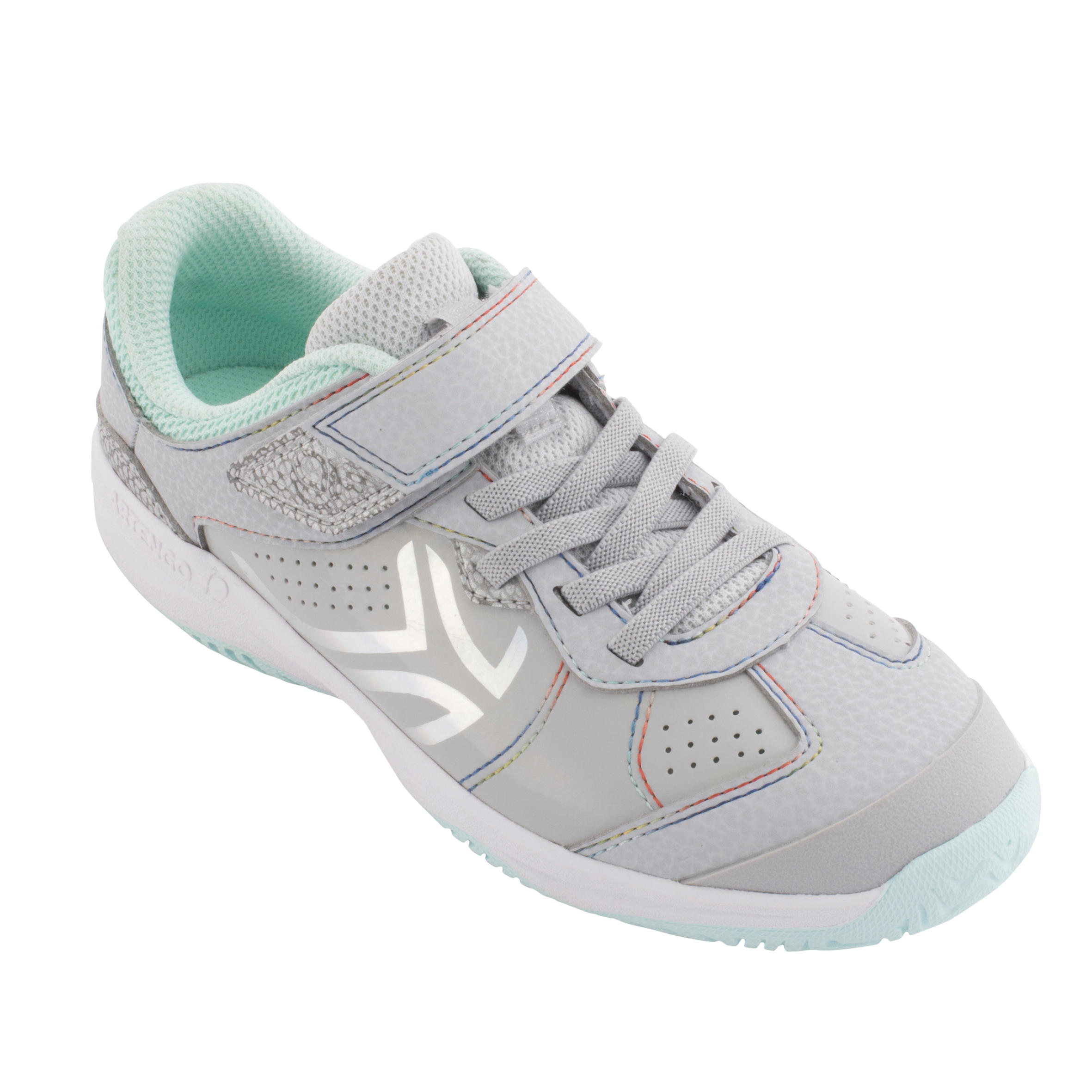 TS760 Kids' Tennis Shoes - Light Grey Mirror 2/17