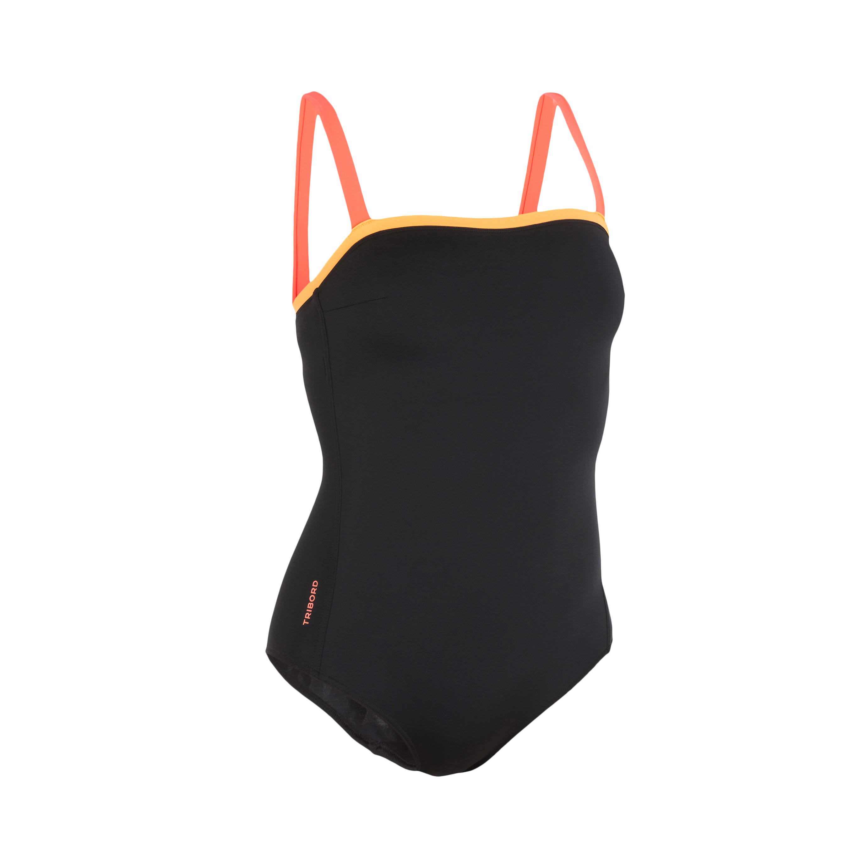 Cori Women’s One-Piece Swimsuit with Straight Neckline and Back - C16 2/12