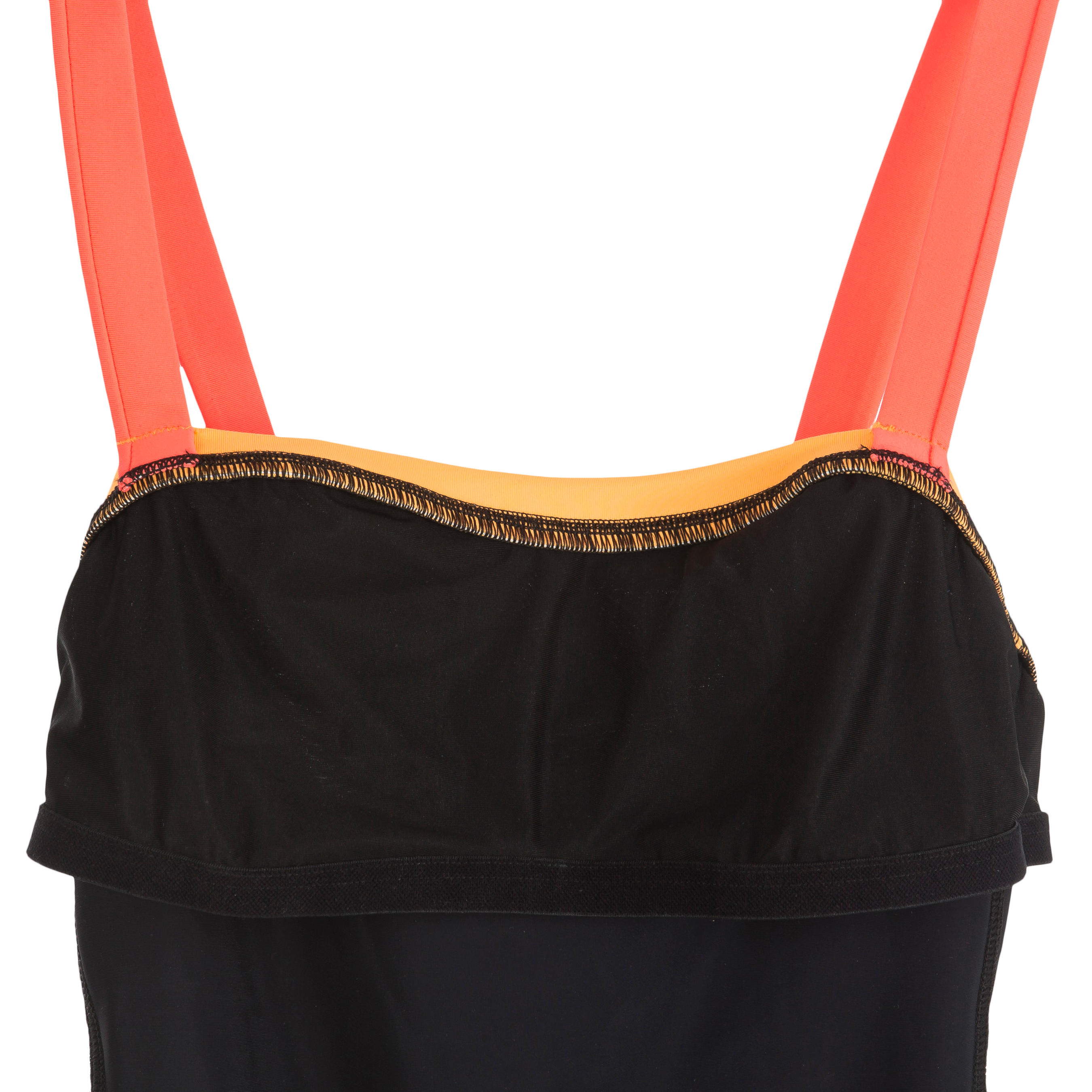 Cori Women’s One-Piece Swimsuit with Straight Neckline and Back - C16 10/12