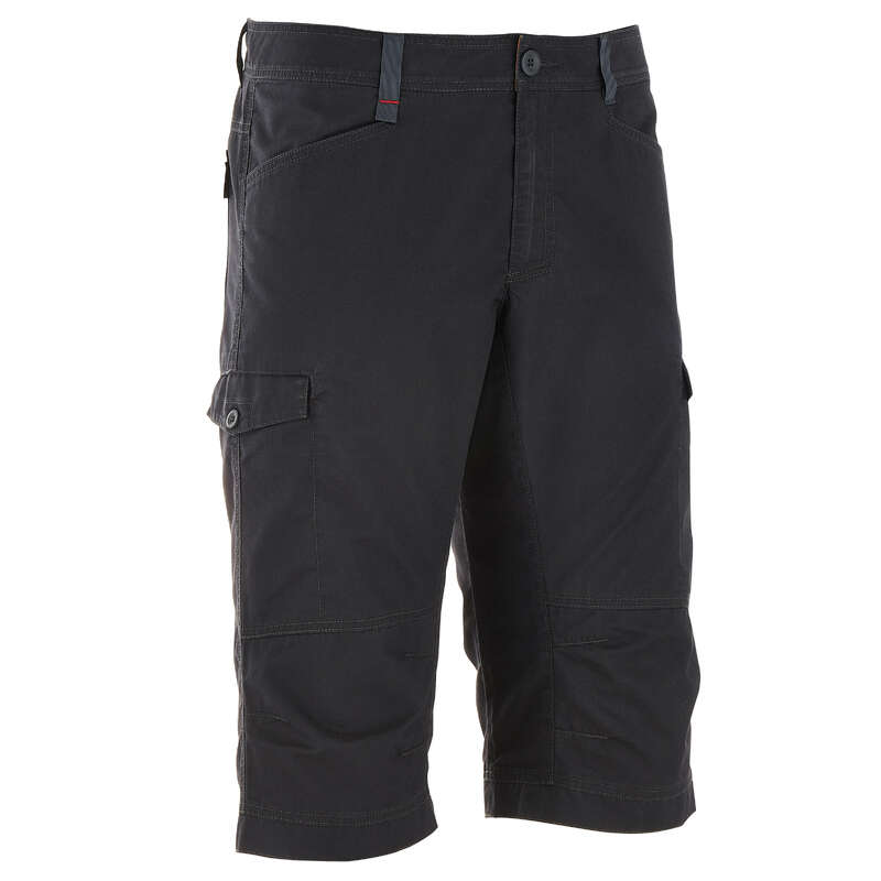 MEN NATURE HIKING SHORTS/T-SHIRTS Hiking - NH500 Men - Grey QUECHUA - Hiking Clothes