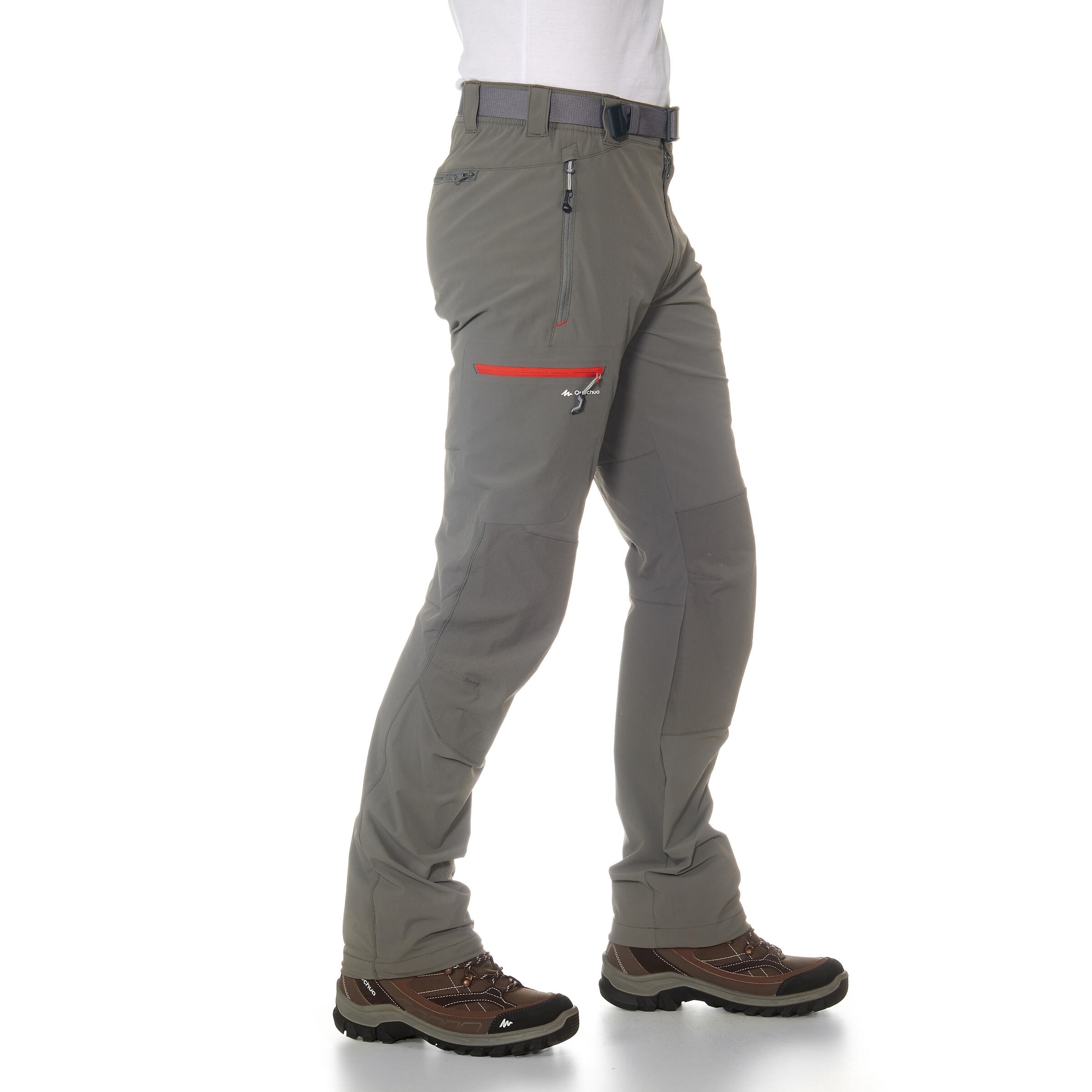 Forclaz 500 Men's Hiking Trousers - Grey 3/18