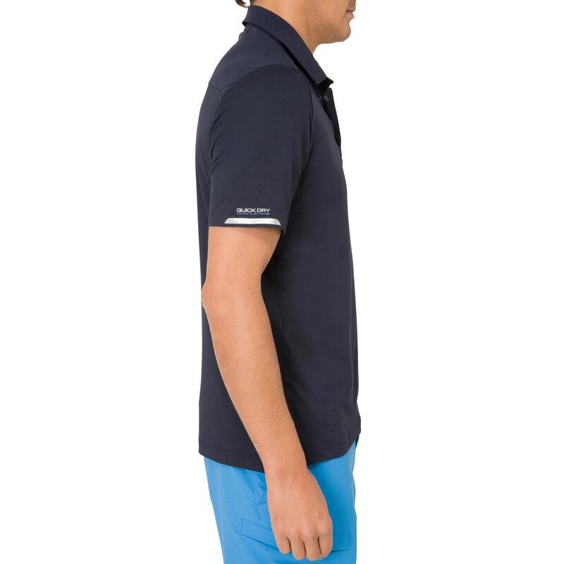 Men's Sailing Short Sleeve Polo Shirt Race 500 - Dark Blue