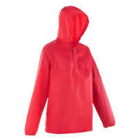 Women’s Waterproof Country Walking Rain Jacket - NH100 Raincut - Pink