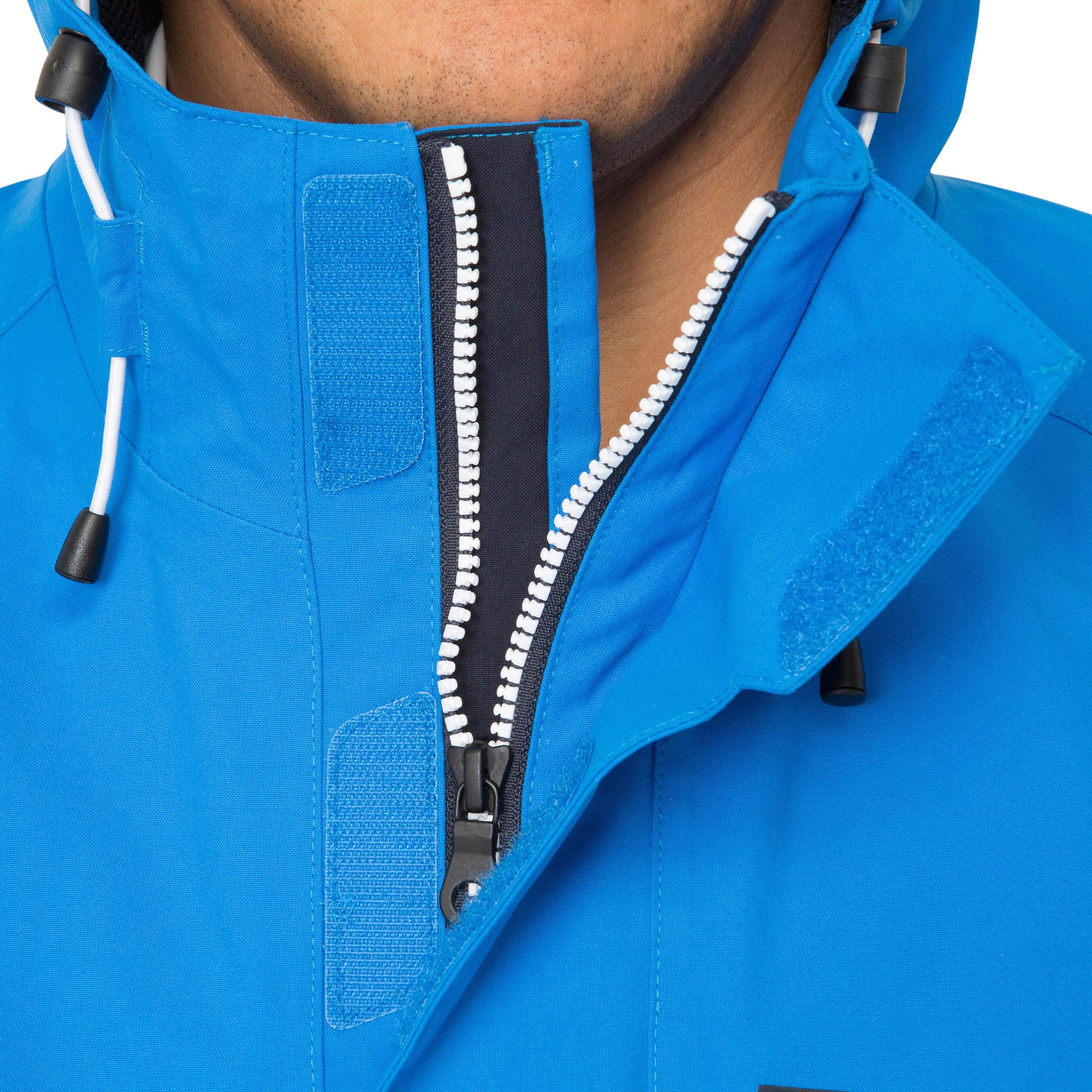 500 Men's Sailing Oilskin - Bright Blue 10/18