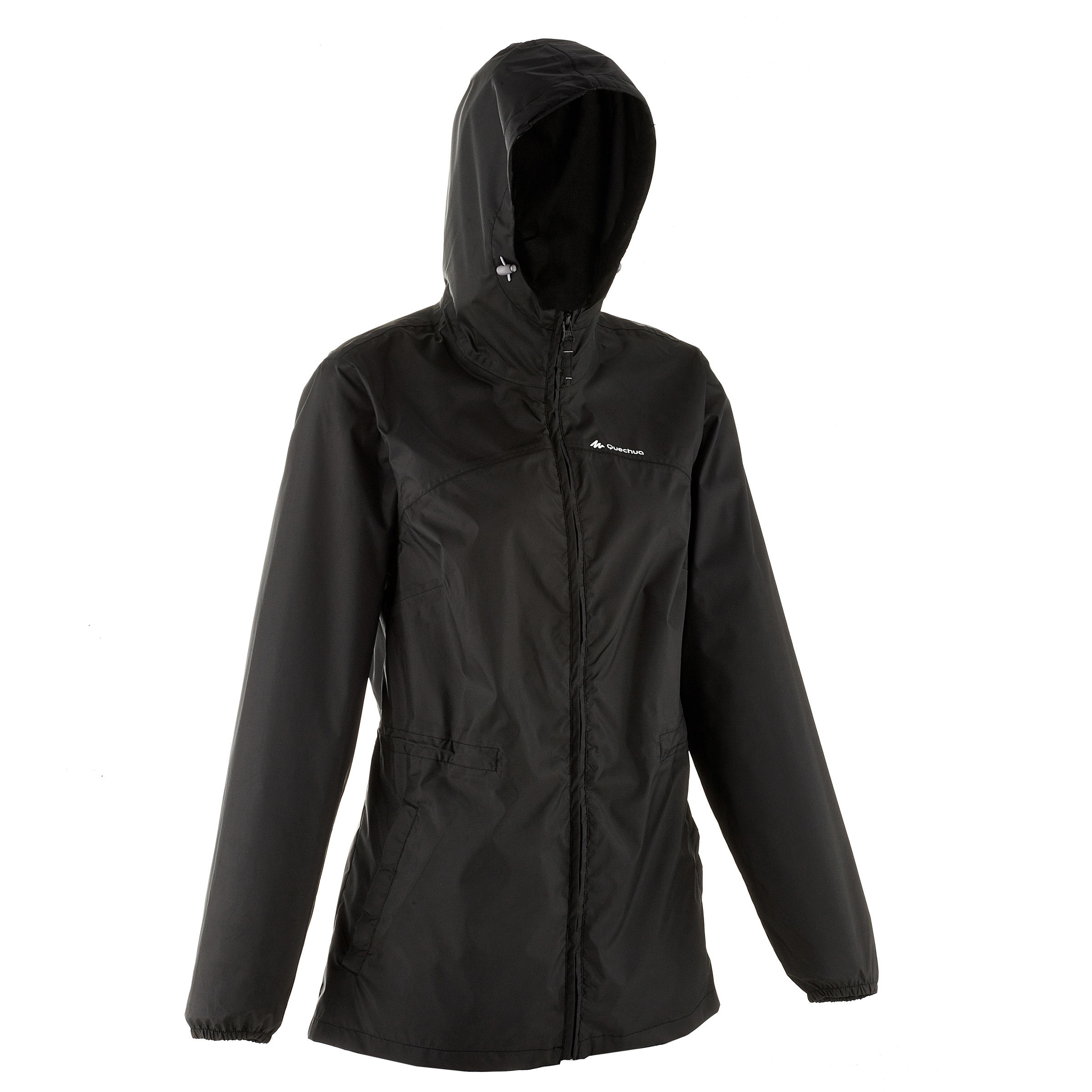 Raincut Zip women's black waterproof nature hiking jacket 2/14