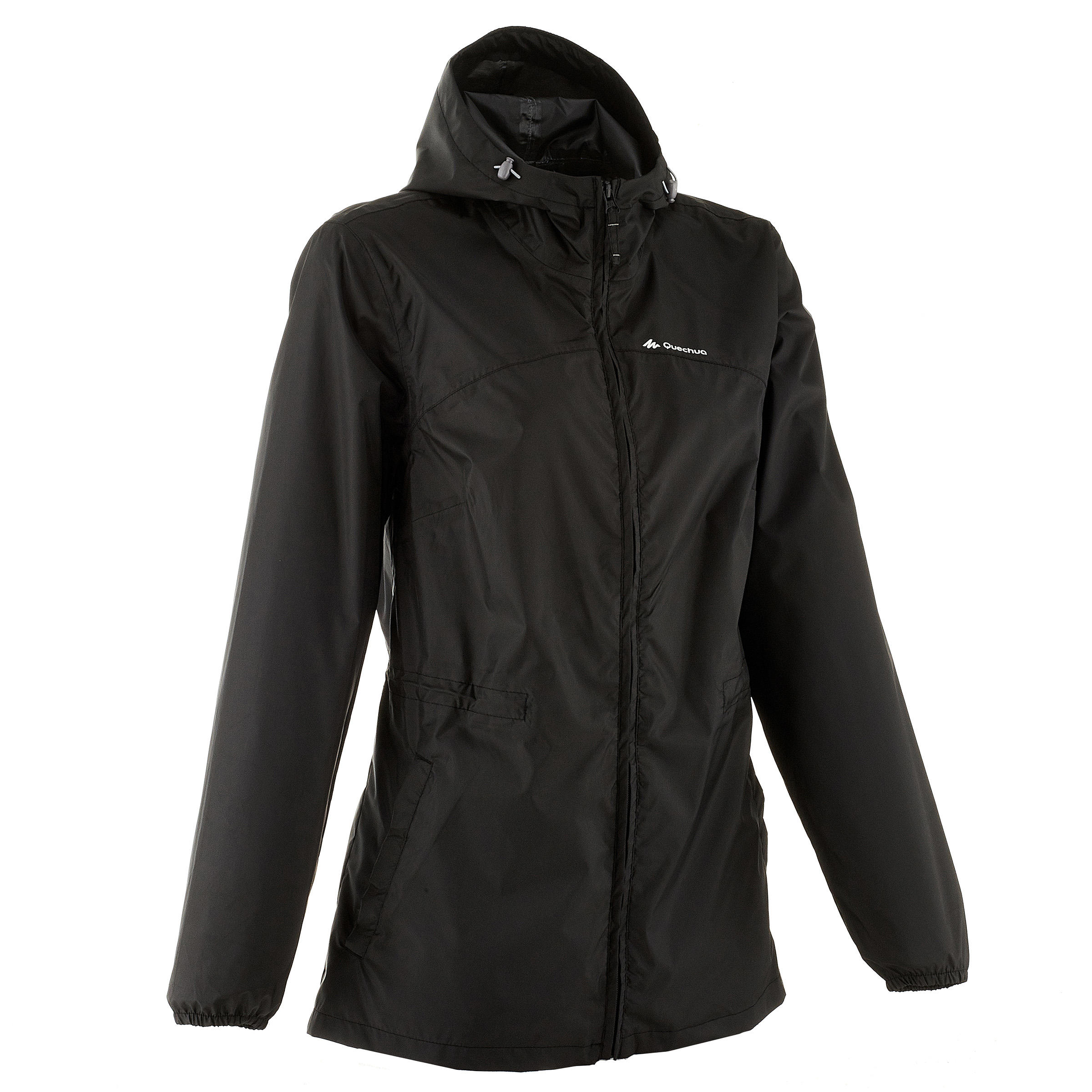 Women's Raincoat (Full Zip) Black