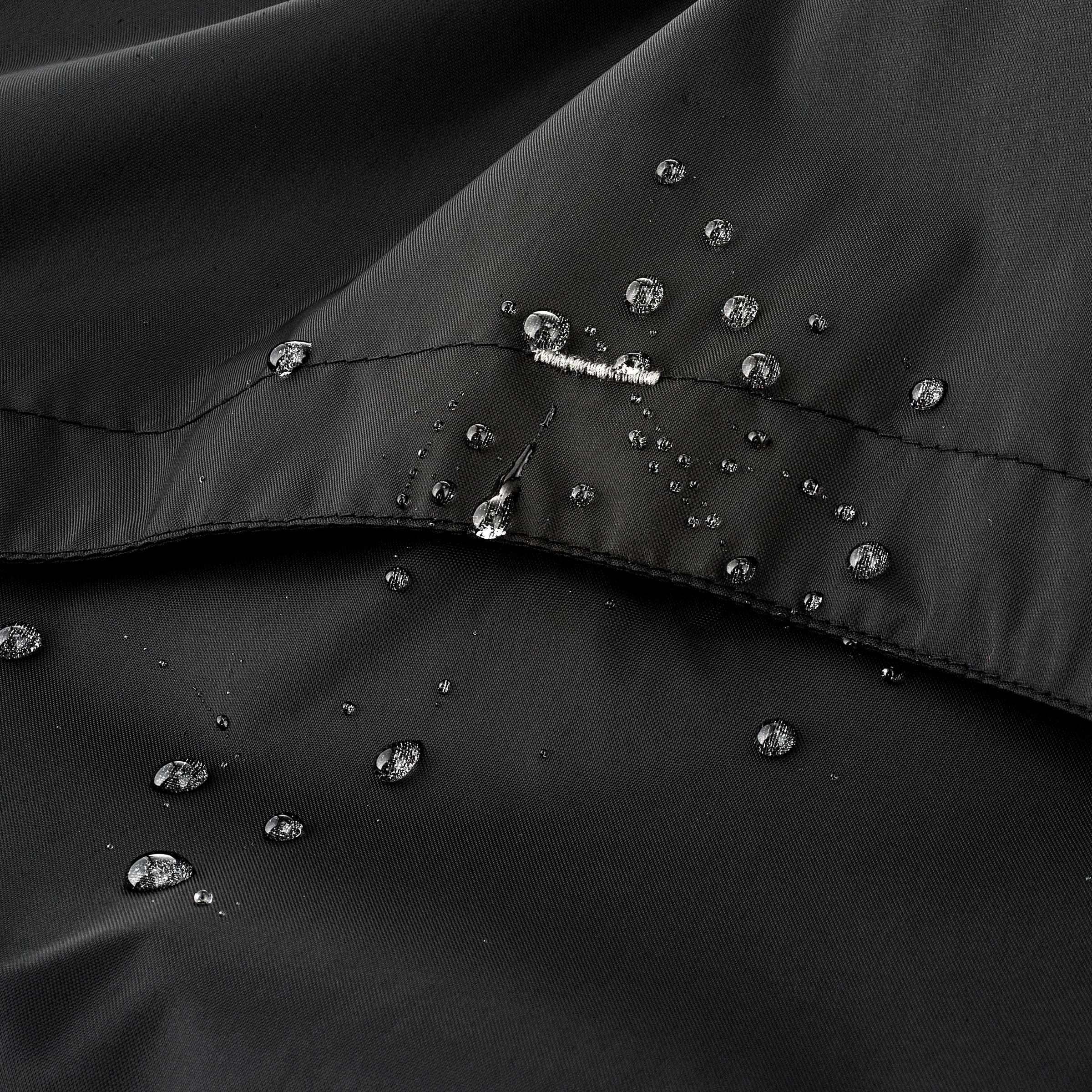 Raincut Zip women's black waterproof nature hiking jacket 7/14