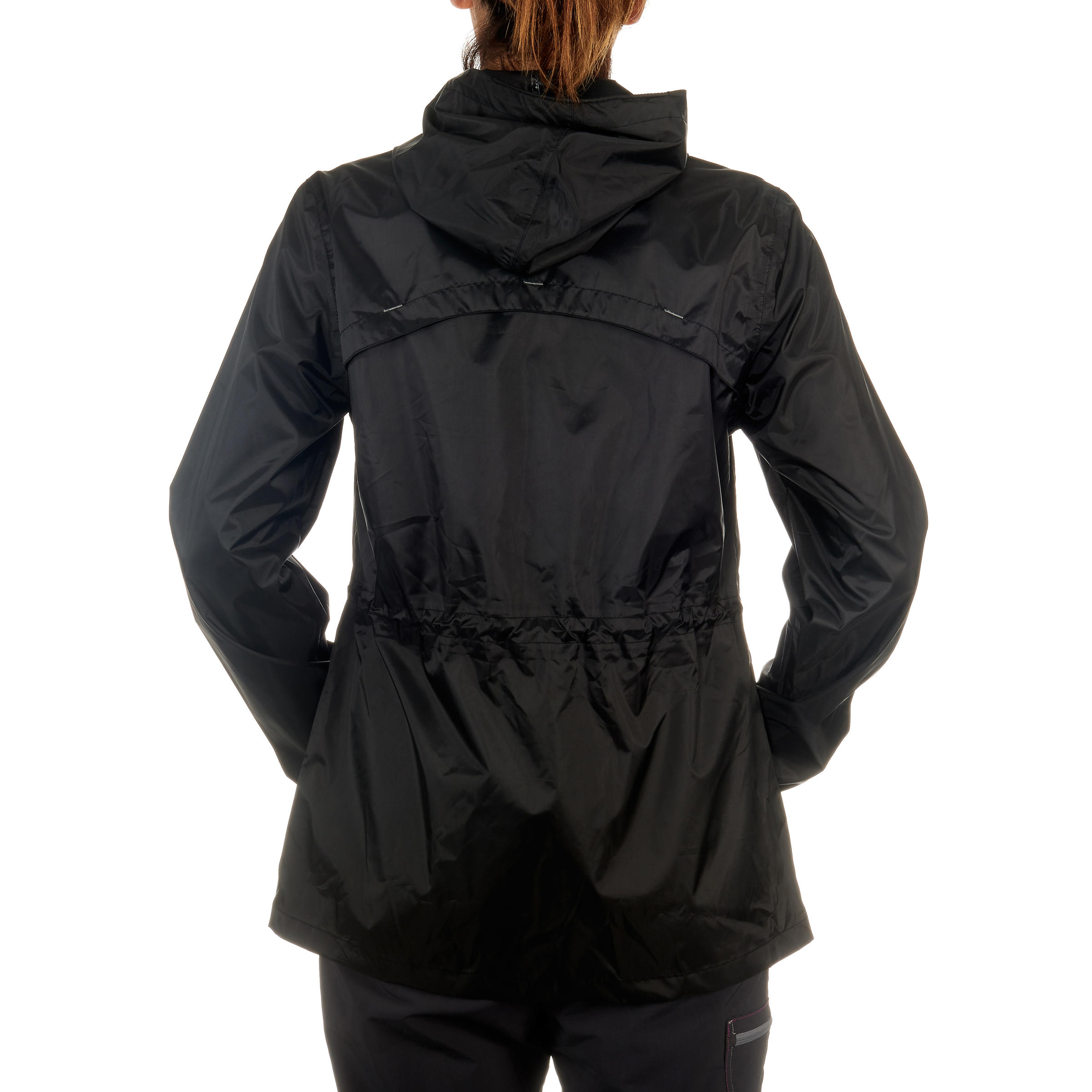 Raincut Zip women's black waterproof nature hiking jacket 5/14
