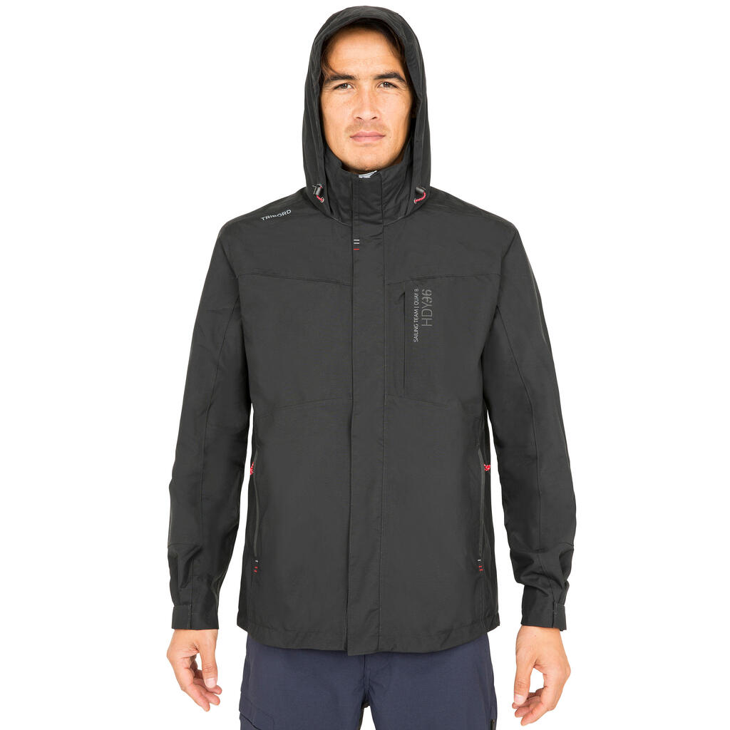 100 Men's Sailing Jacket - Black