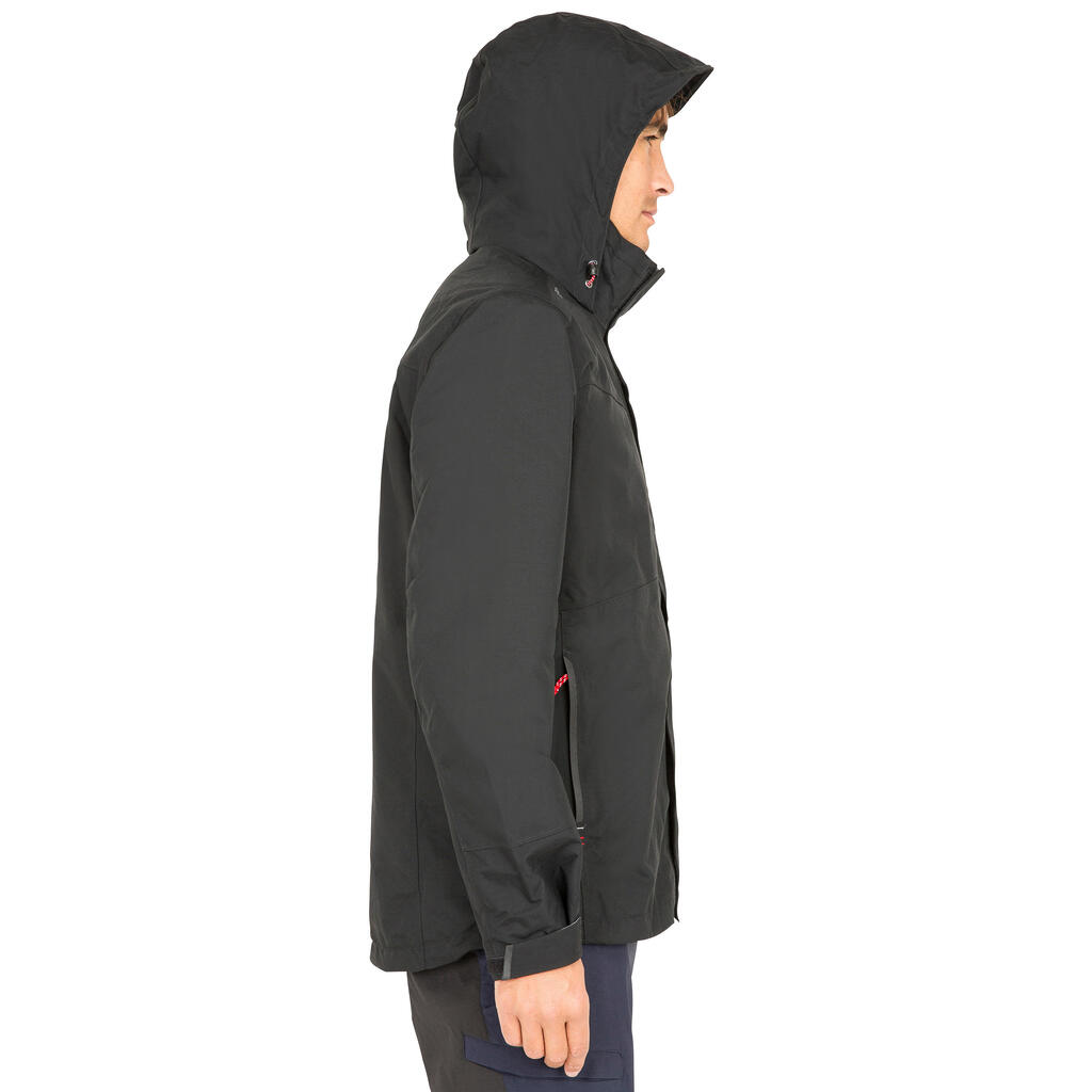 100 Men's Sailing Jacket - Black