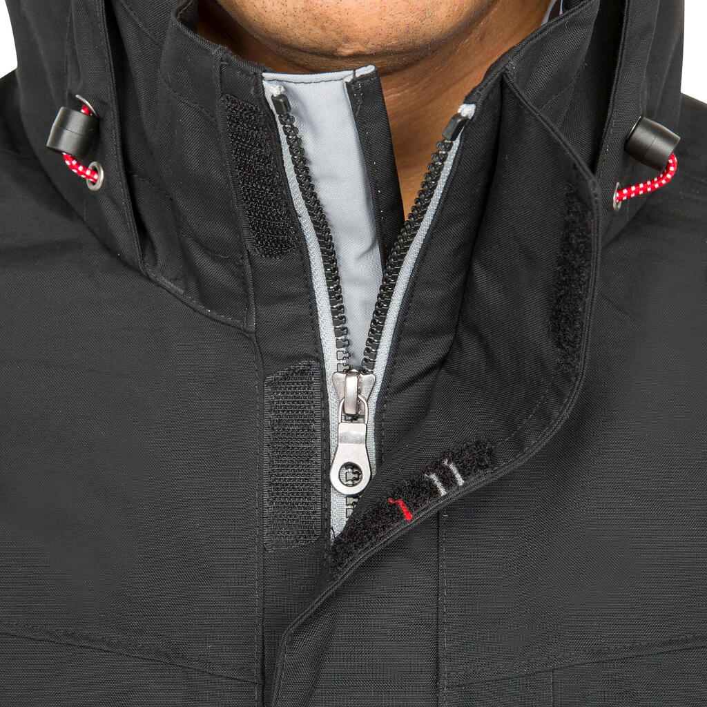 100 Men's Sailing Jacket - Black