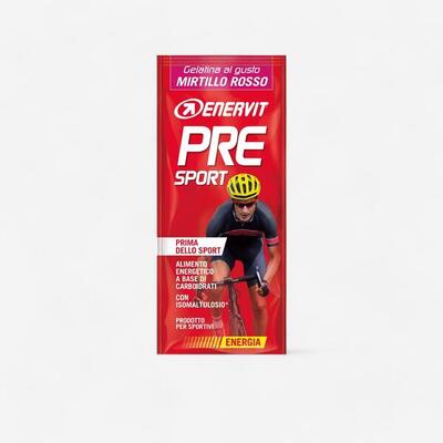 Gelatina Energetica Pre Sport Enervit carboidrati Mirtillo Rosso 45g