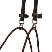 SCHOOLING horse riding gogue - brown, pony size