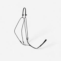 SCHOOLING horse riding gogue - black, horse sized