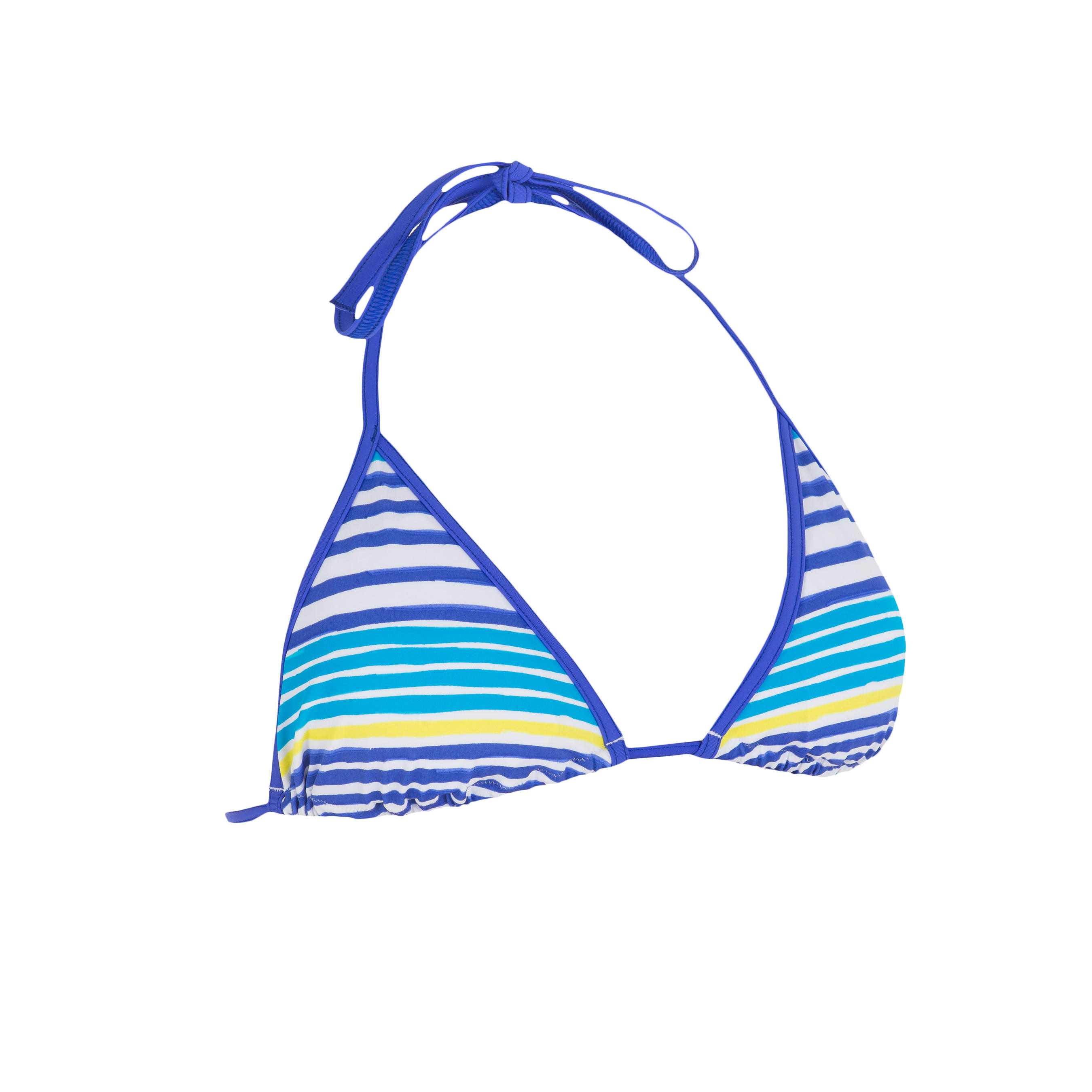 Mae Maui Women's Plain Sliding Triangle Bikini Swimsuit Top 3/13