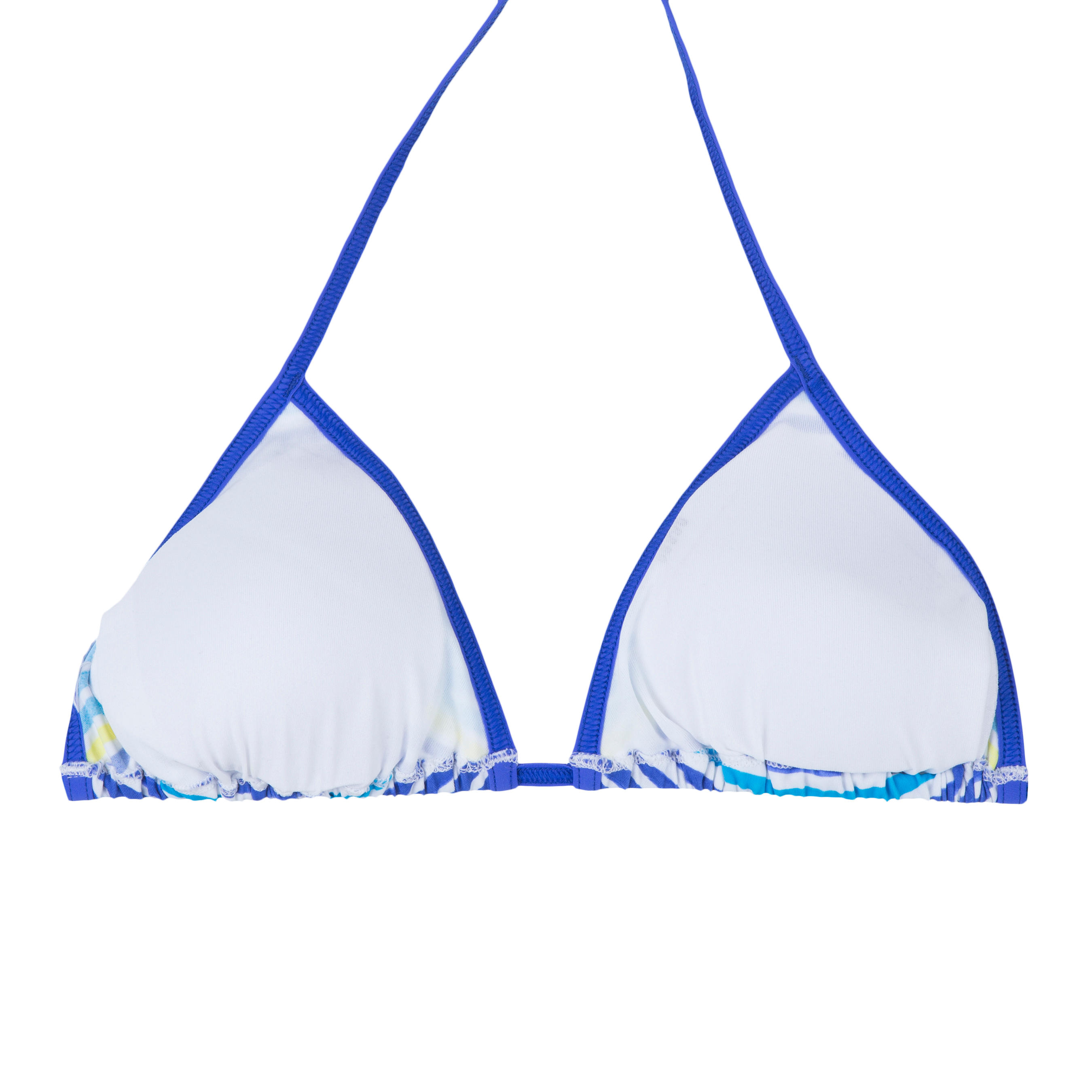 Mae Maui Women's Plain Sliding Triangle Bikini Swimsuit Top 13/13