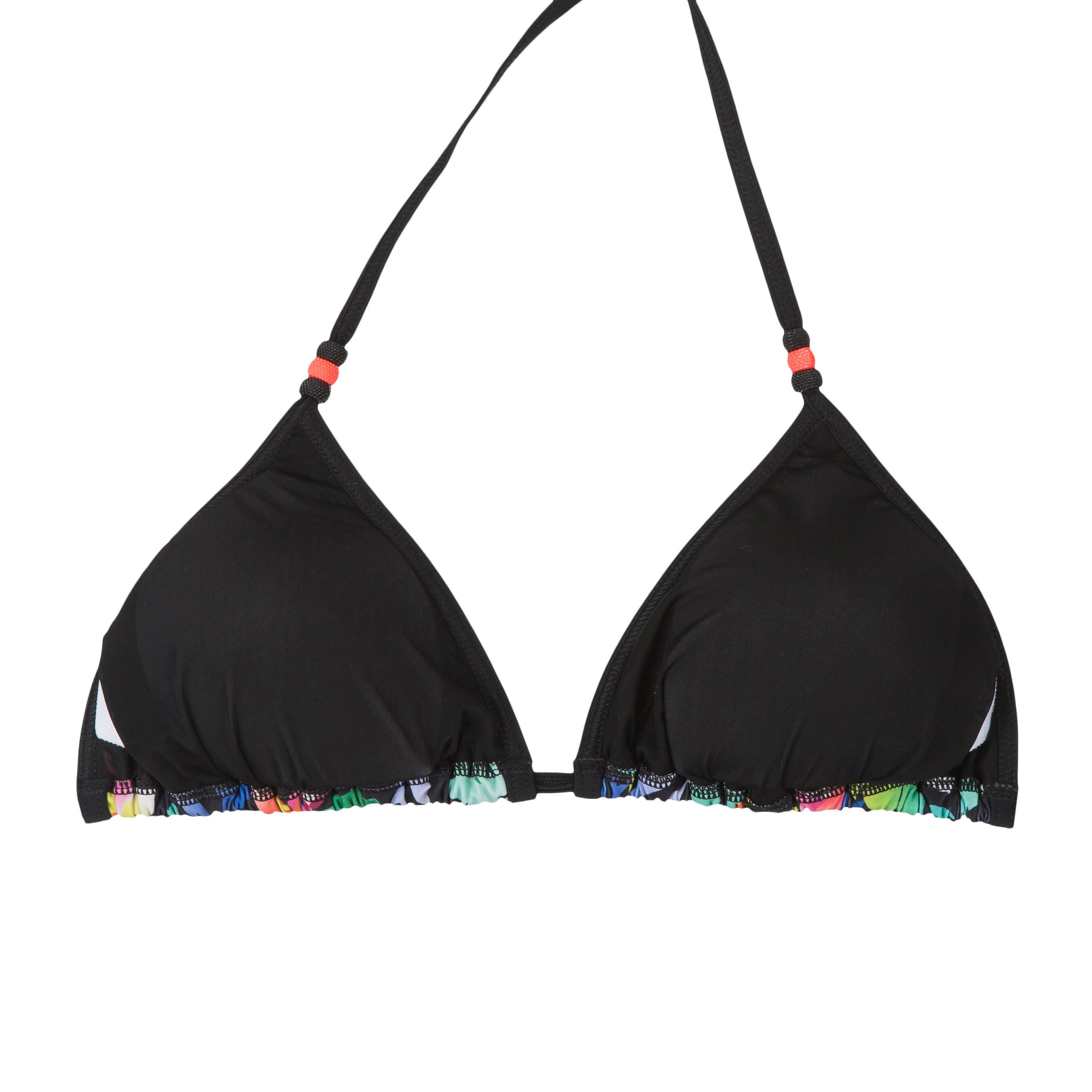 Mae Nairobi Women'S Triangle Bikini Swimsuit Top With Removable Padded Cups 8/13