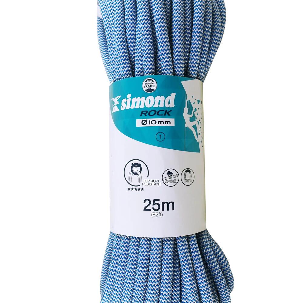 corde rock10 25m bleu simond 2018