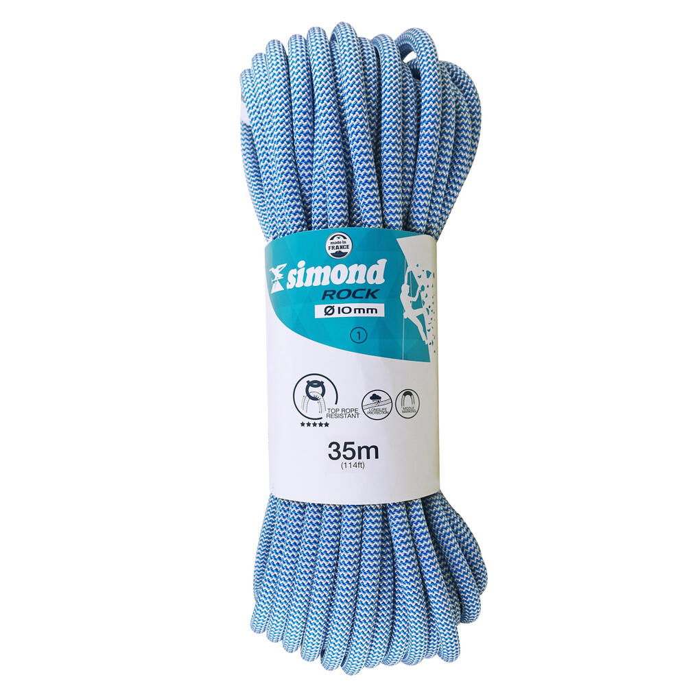 corde rock10 35m bleu simond 2018