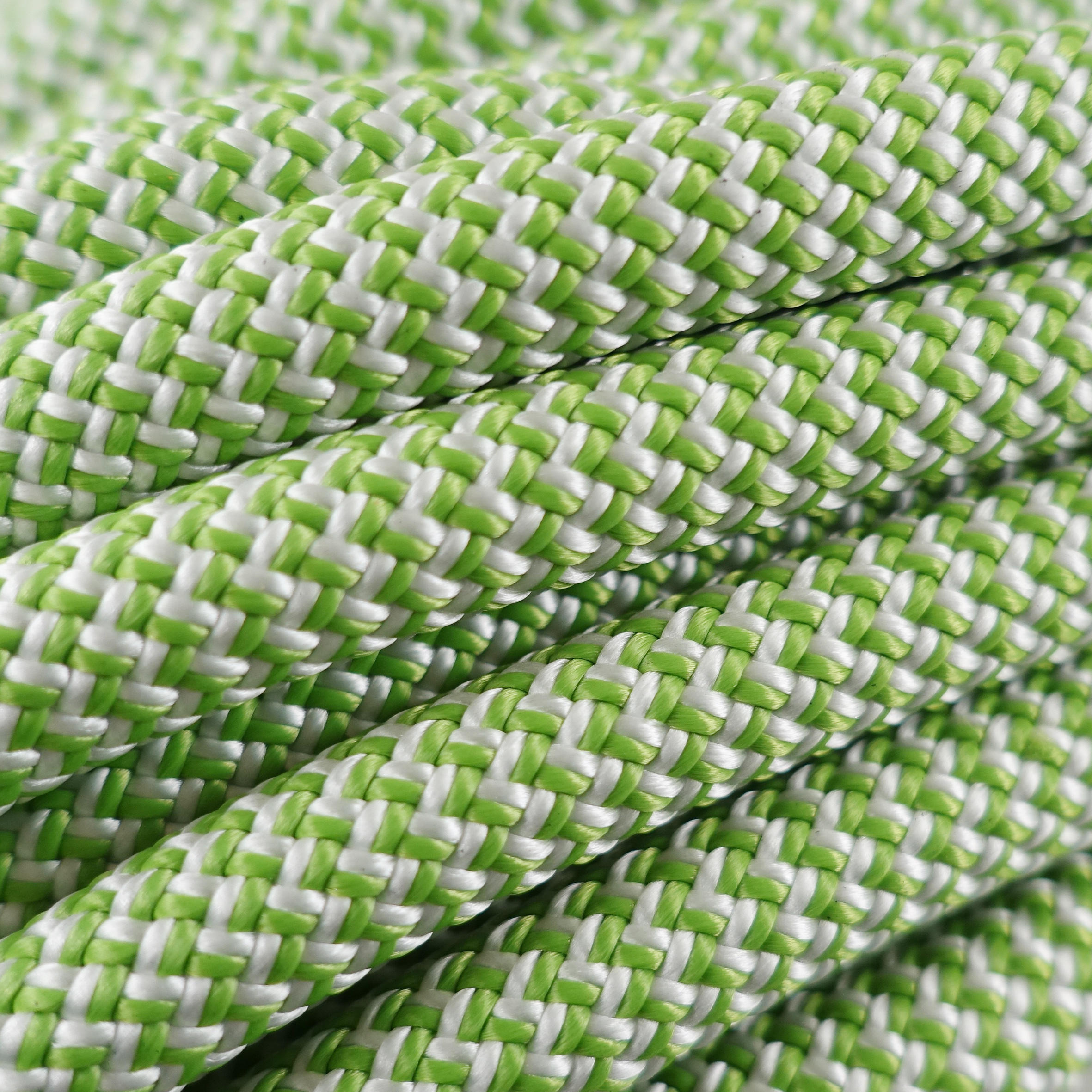 Rock Indoor Climbing Rope - Green 10 mm x 35 m 3/5