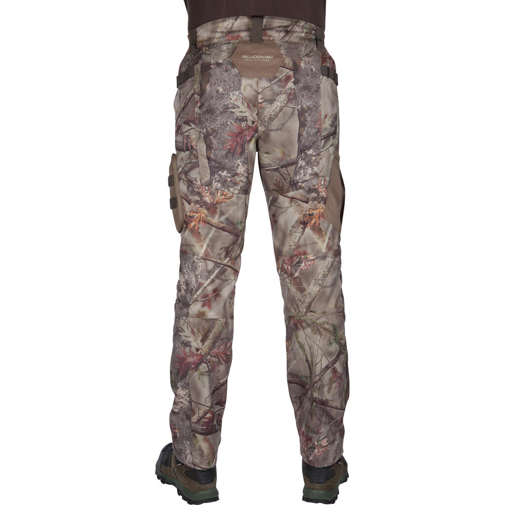 Kamuflažne dišljive lovačke pantalone TREEMETIC 500