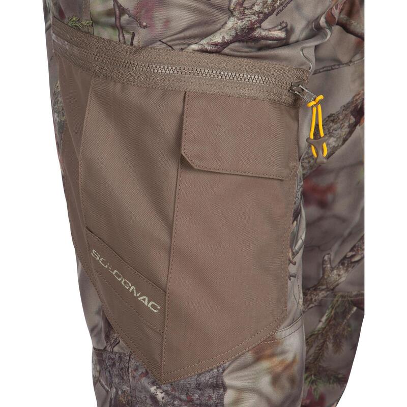 PANTALON CHASSE 500 RESPIRANT CAMOUFLAGE FORET