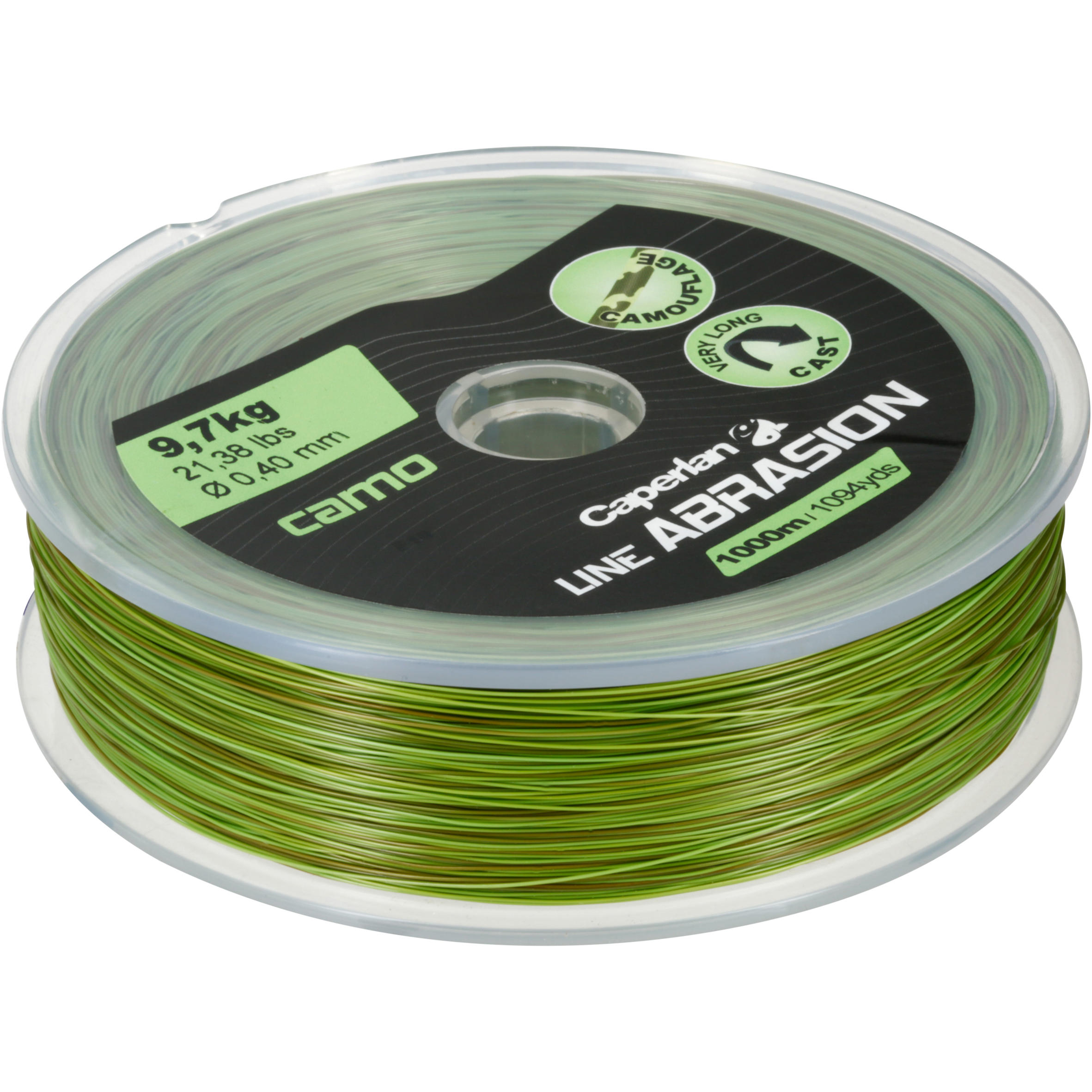 LINE ABRASION CAMO 1000 M CARP FISHING LINE 16/20