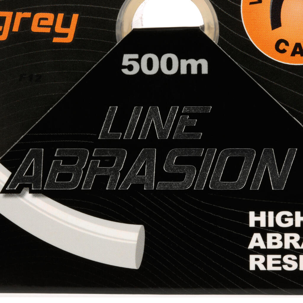 Влакно за риболов LINE ABRASION GREY 500 М, СИВО