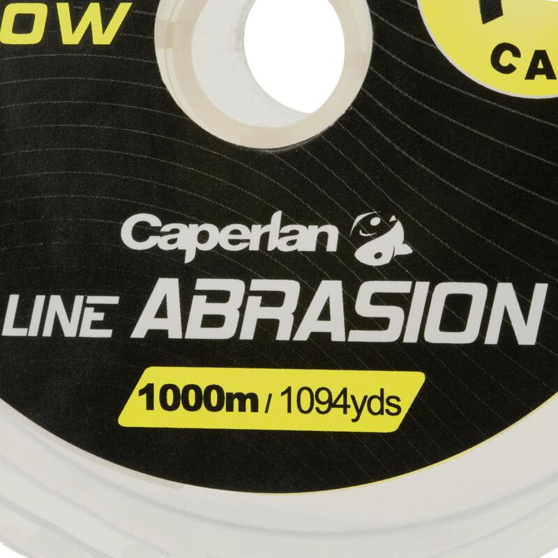 Fil de pêche line abrasion yellow 1000m