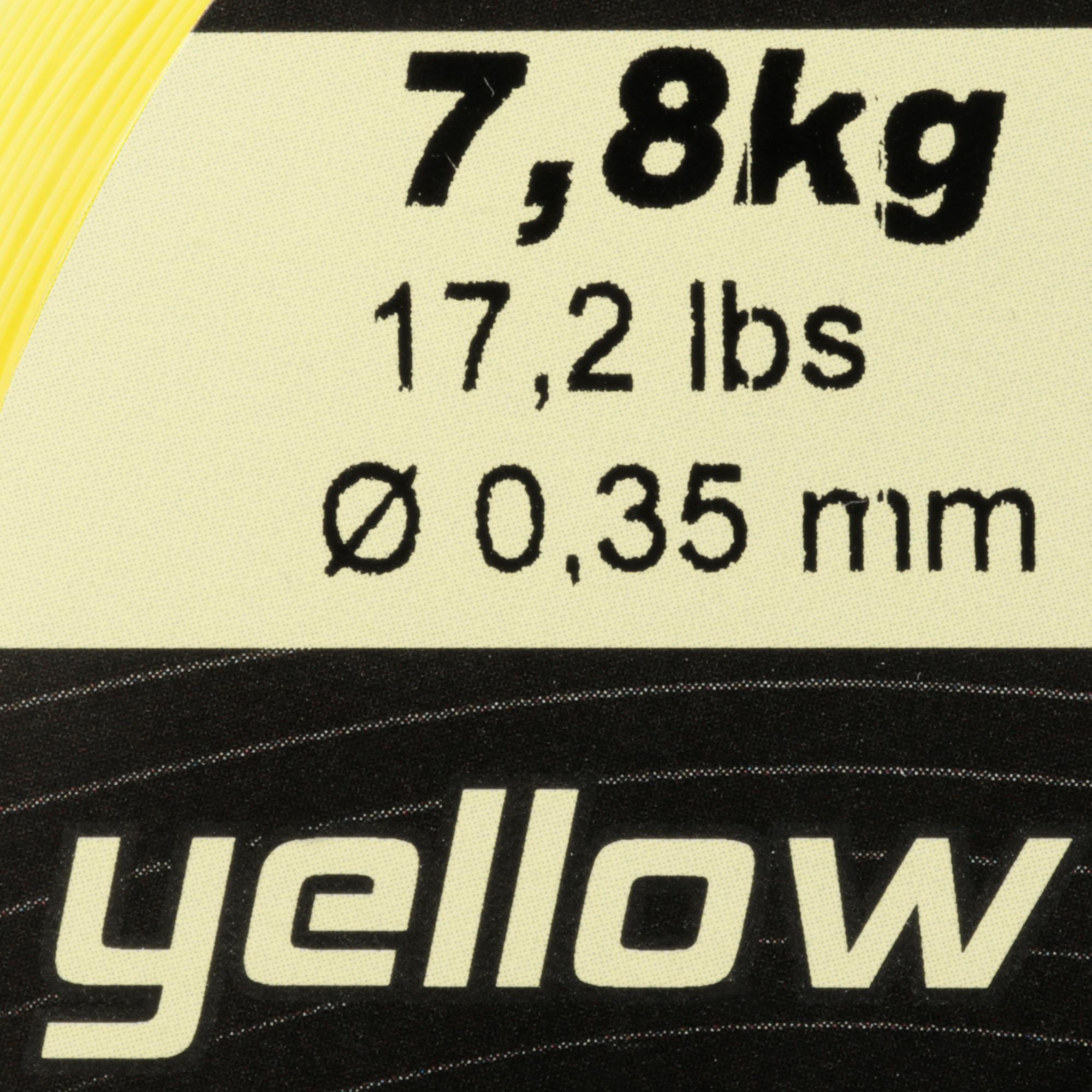 Fishing line abrasion yellow 1000m