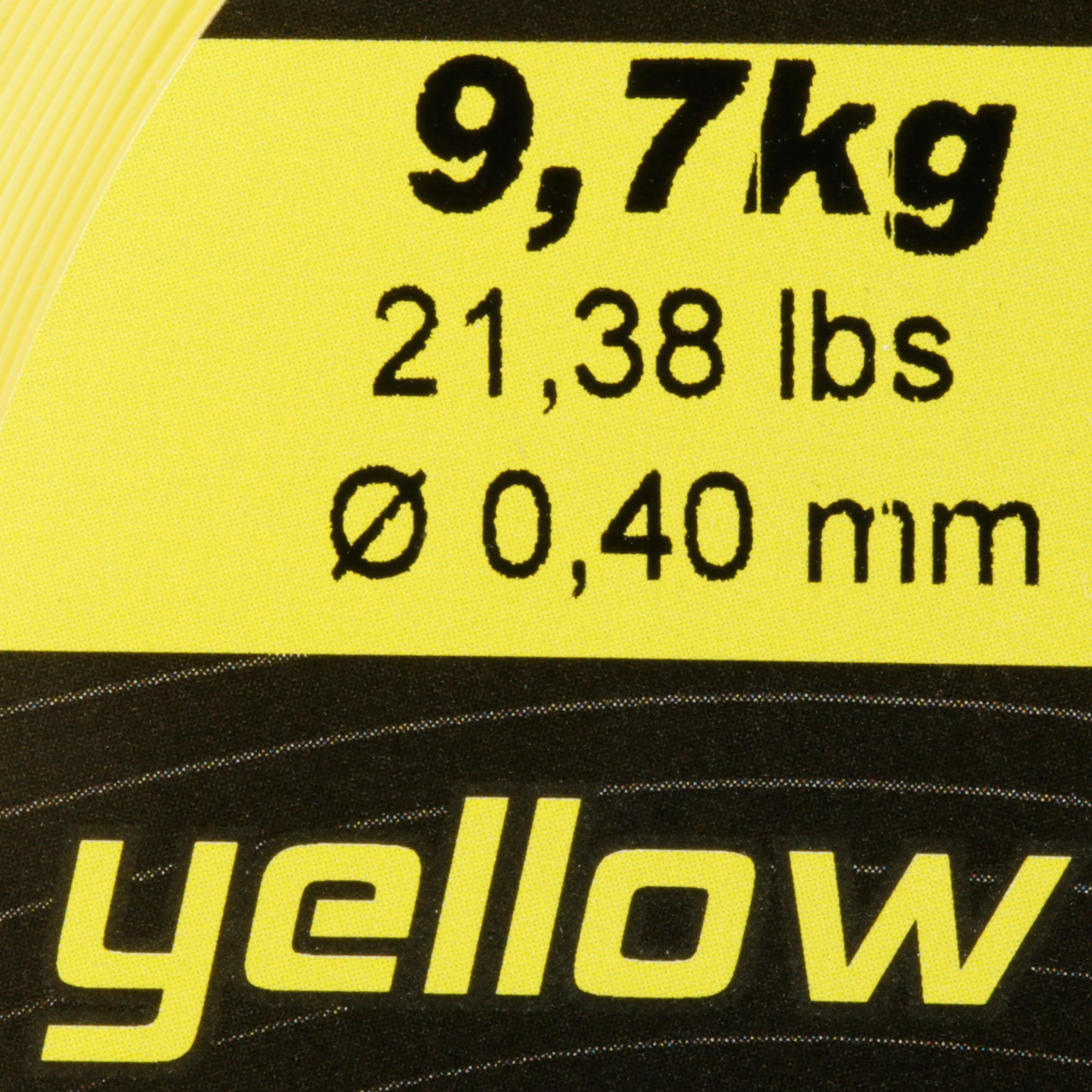 Fishing line abrasion yellow 1000m