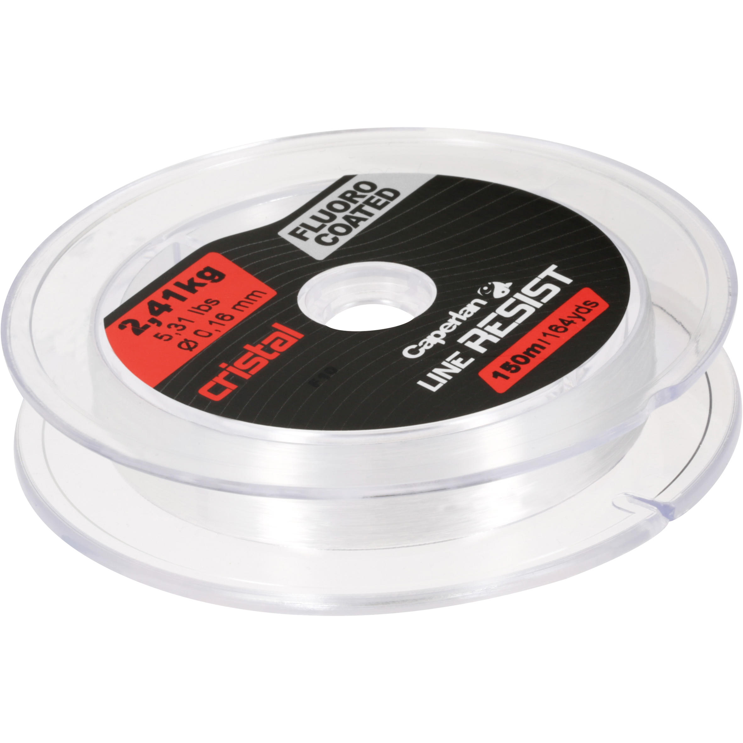 FIL DE PÊCHE LINE RESIST CRISTAL 150 M - Caperlan