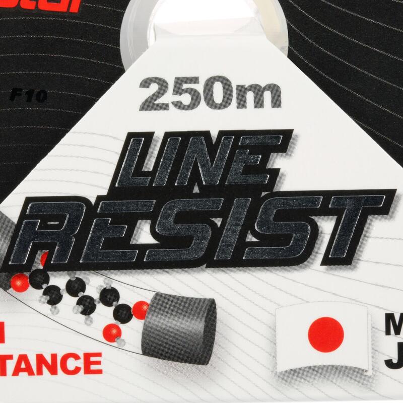 Fluoro Kaplamalı Balıkçılık Misinası - 250 M - Şeffaf - Line Resist Cristal