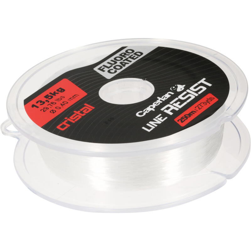 Fluoro Kaplama Balıkçılık Misinası - 250 M - Şeffaf - Line Resist