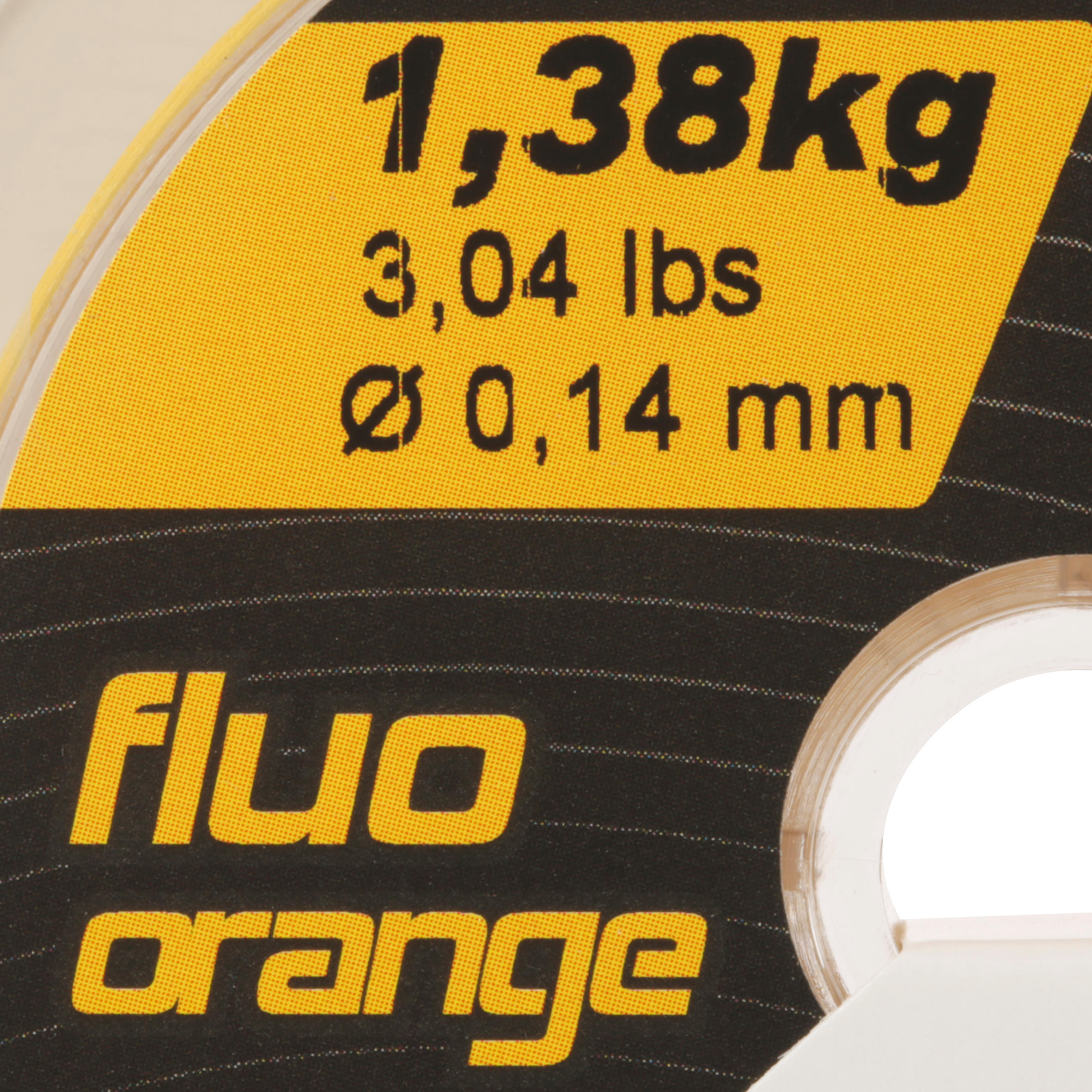 RESIST FISHING LINE FLUO ORANGE 150M 2/25