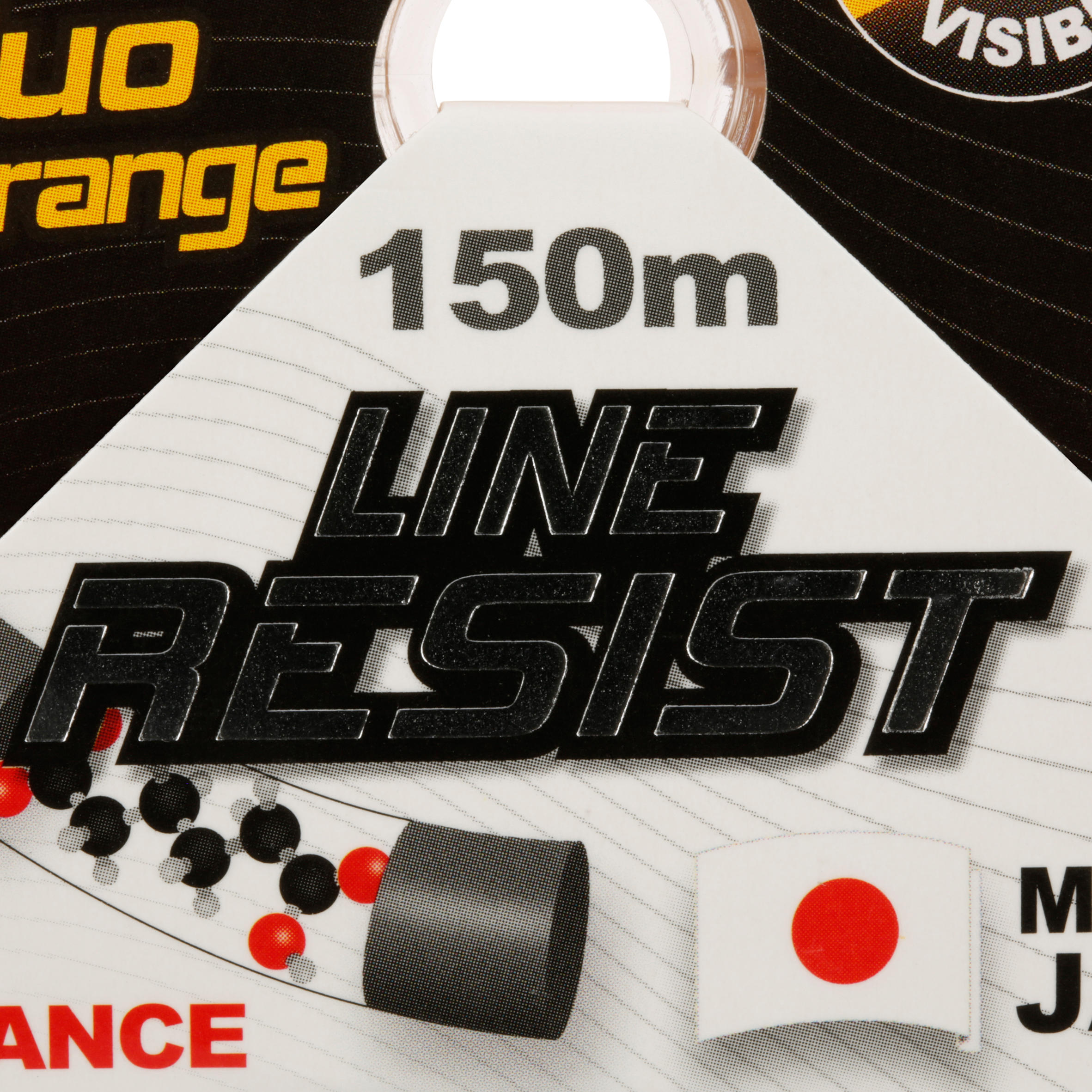 RESIST FISHING LINE FLUO ORANGE 150M 7/28