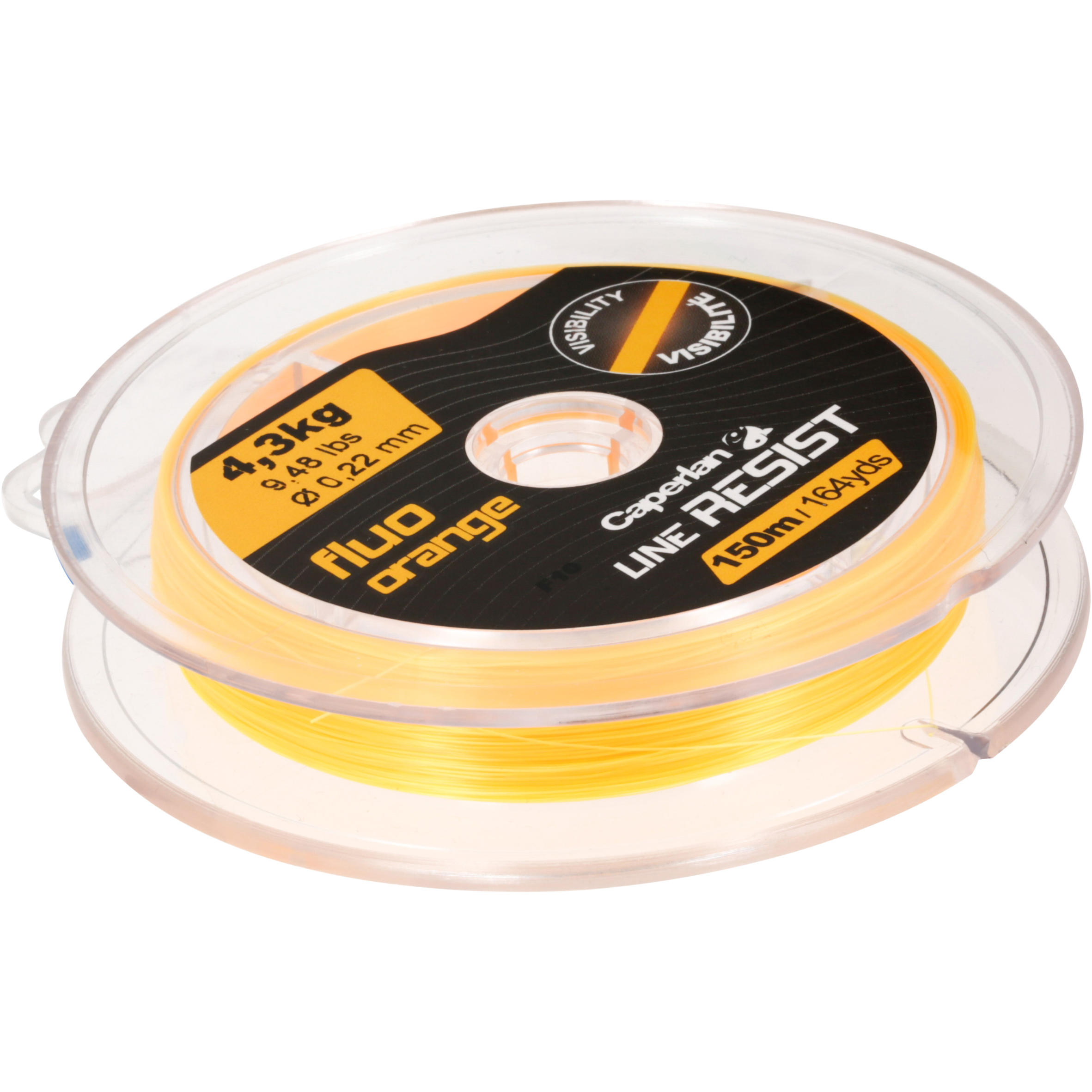 RESIST FISHING LINE FLUO ORANGE 150M 22/28