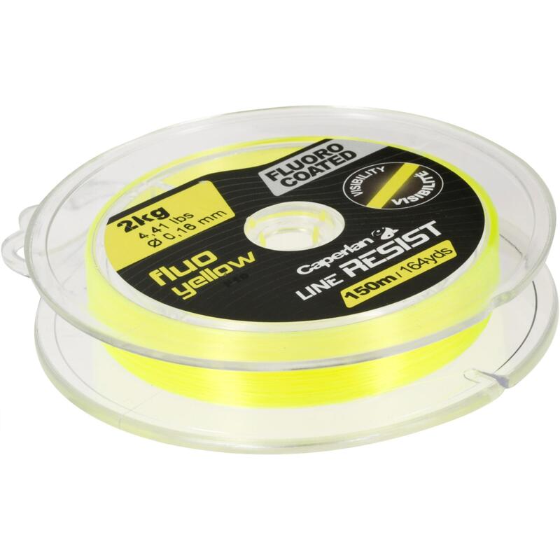 FIL DE PÊCHE LINE RESIST FLUO YELLOW 150M