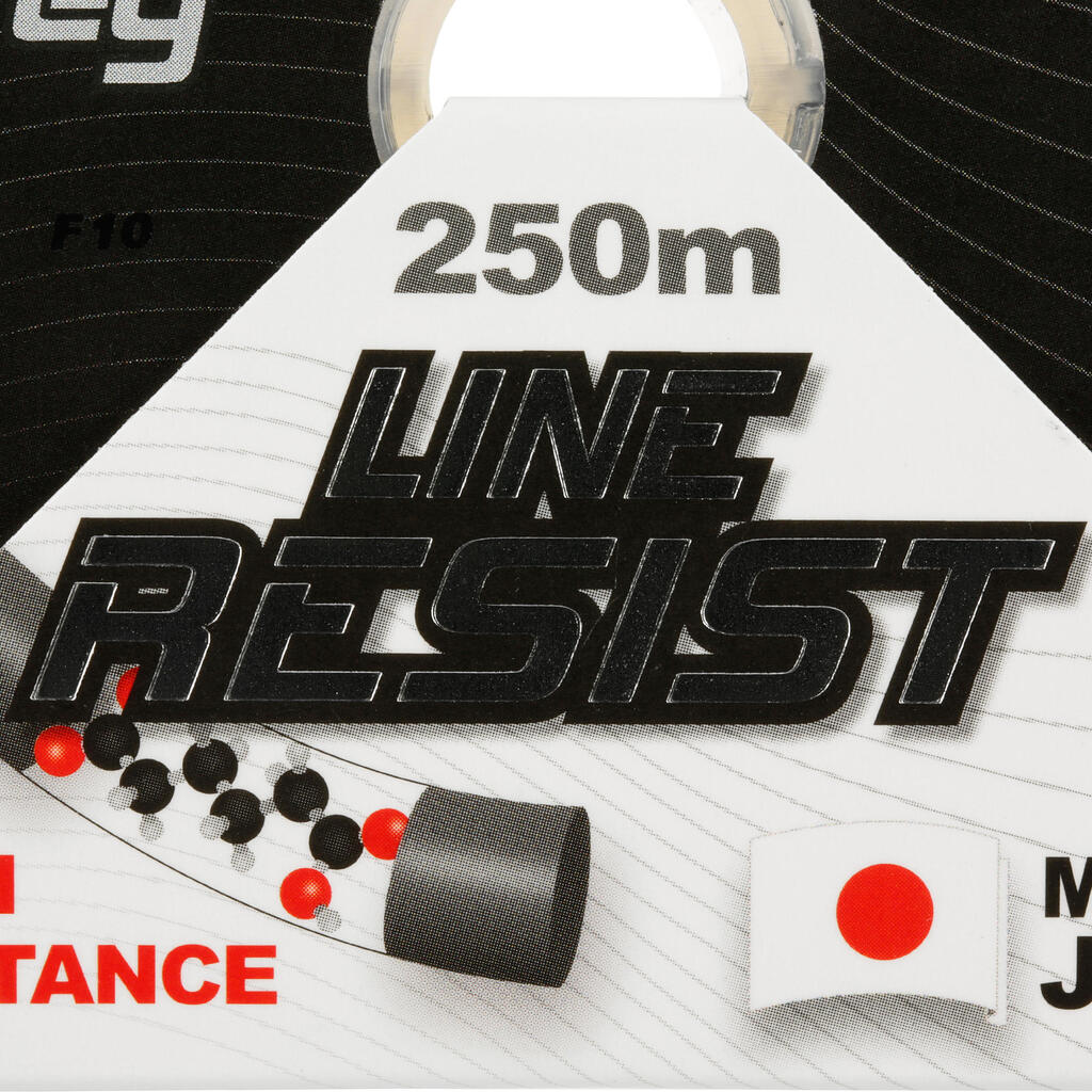 LINE RESIST GREY 250 M NEW FISHING LINE