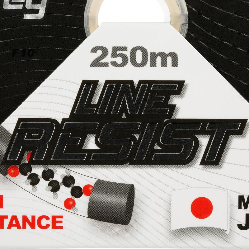 Balıkçılık Misinası - 250 M - Gri - Line Resist Grey