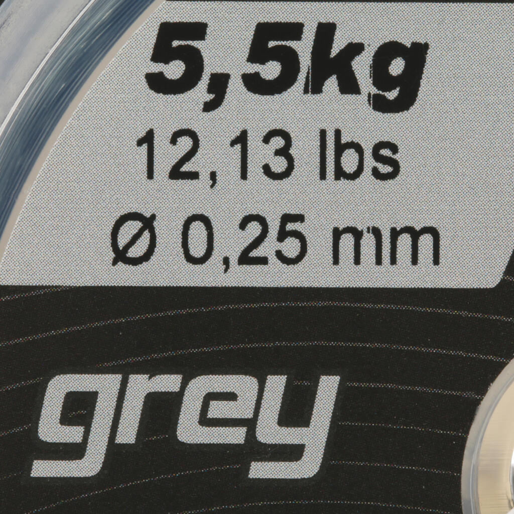 Angelschnur Line Resist Grey 250 m