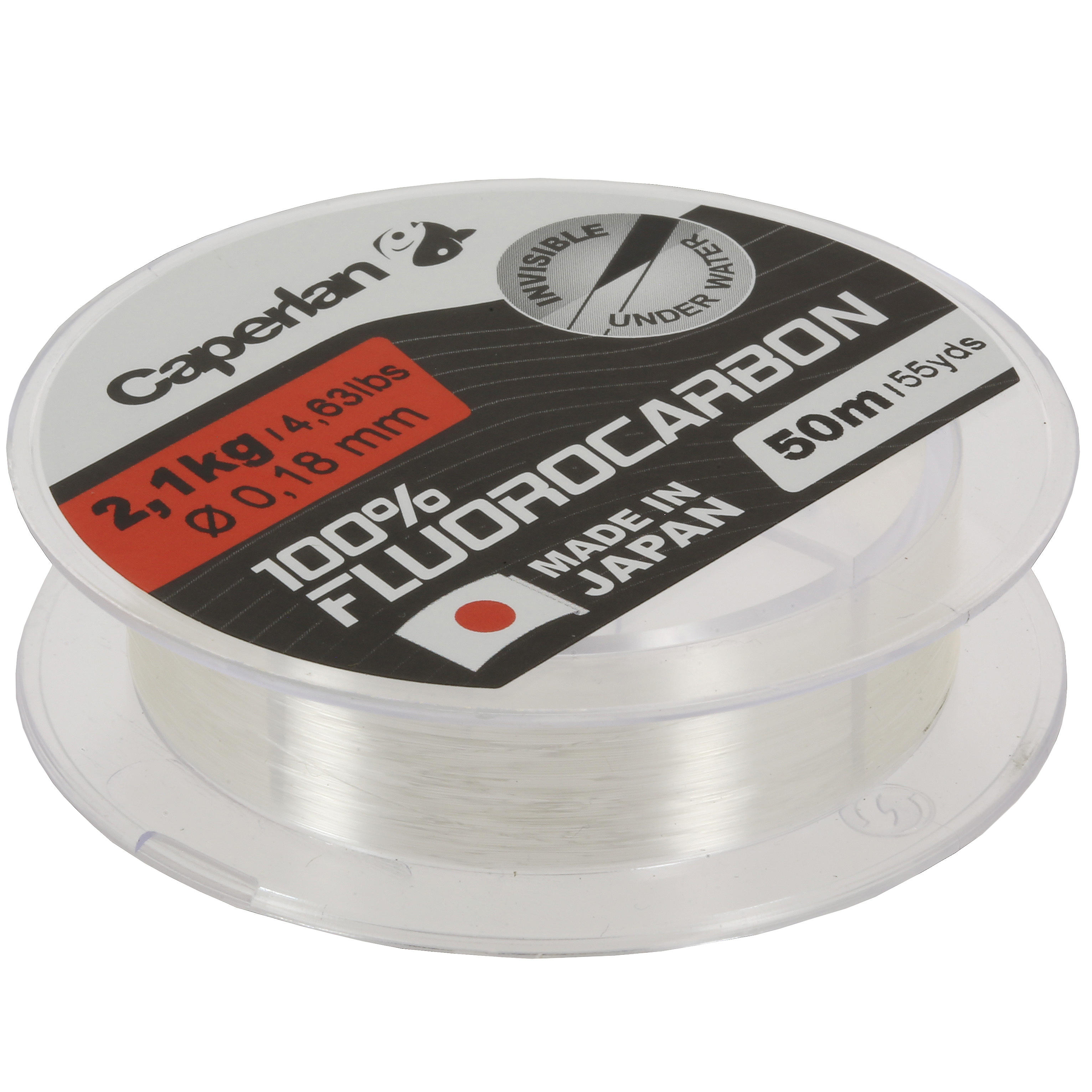 Fil De Pêche Fluorocarbone Jaxon Satori Premium - Bobine De 20m - Diamètres 0.10 à 0.60mm - Invisible Et Souple