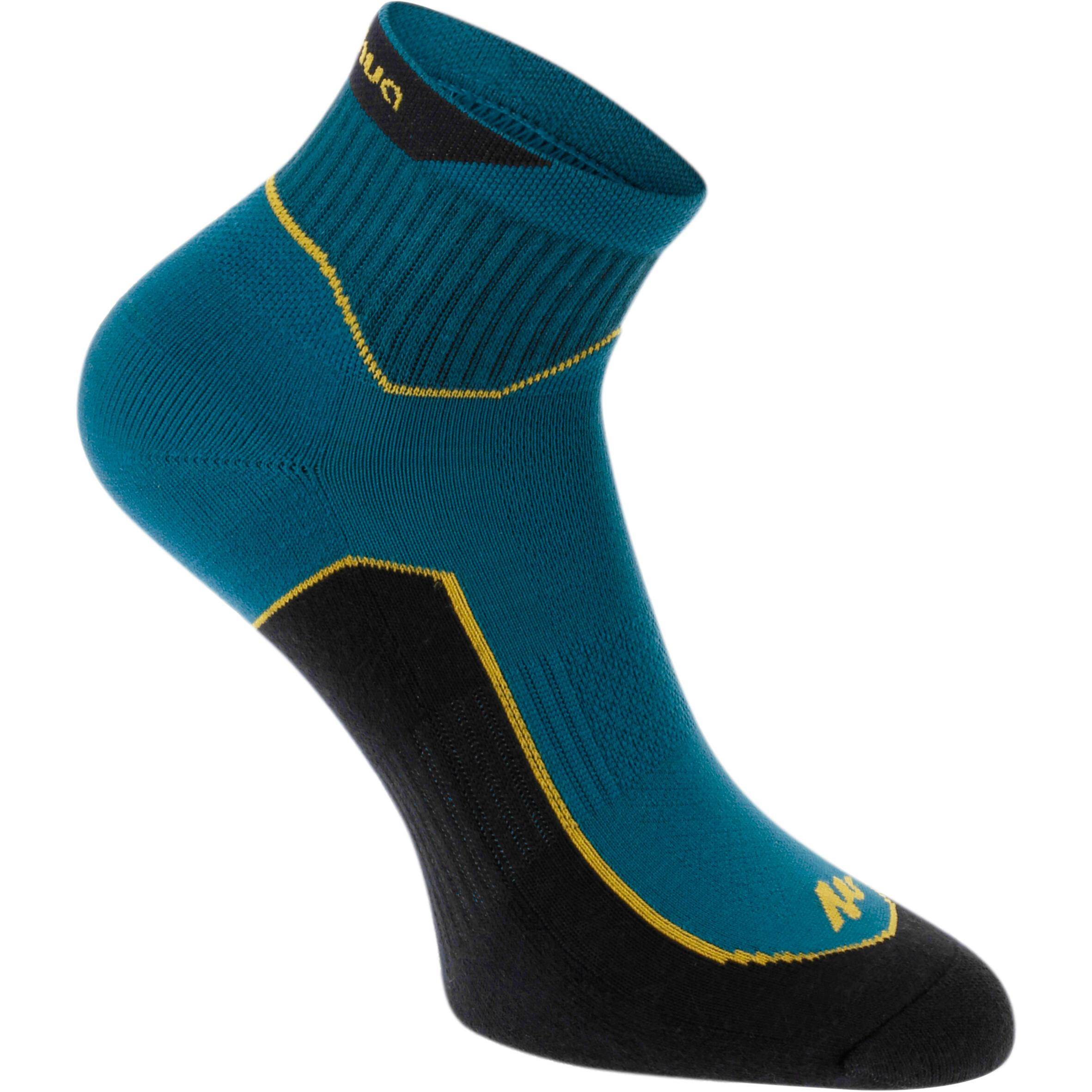 2 pairs of adult’s medium Arpenaz 100 hiking socks - Blue 2/7