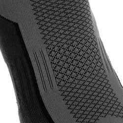 Country walking Mid socks X 2 pairs NH 500 - Grey